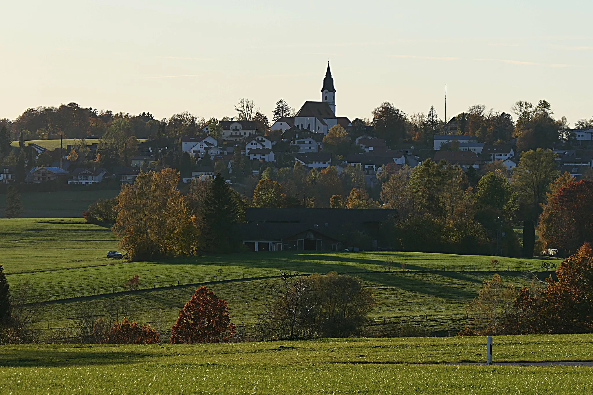 Photo showing: Aufkirchen (Berg) von Osten