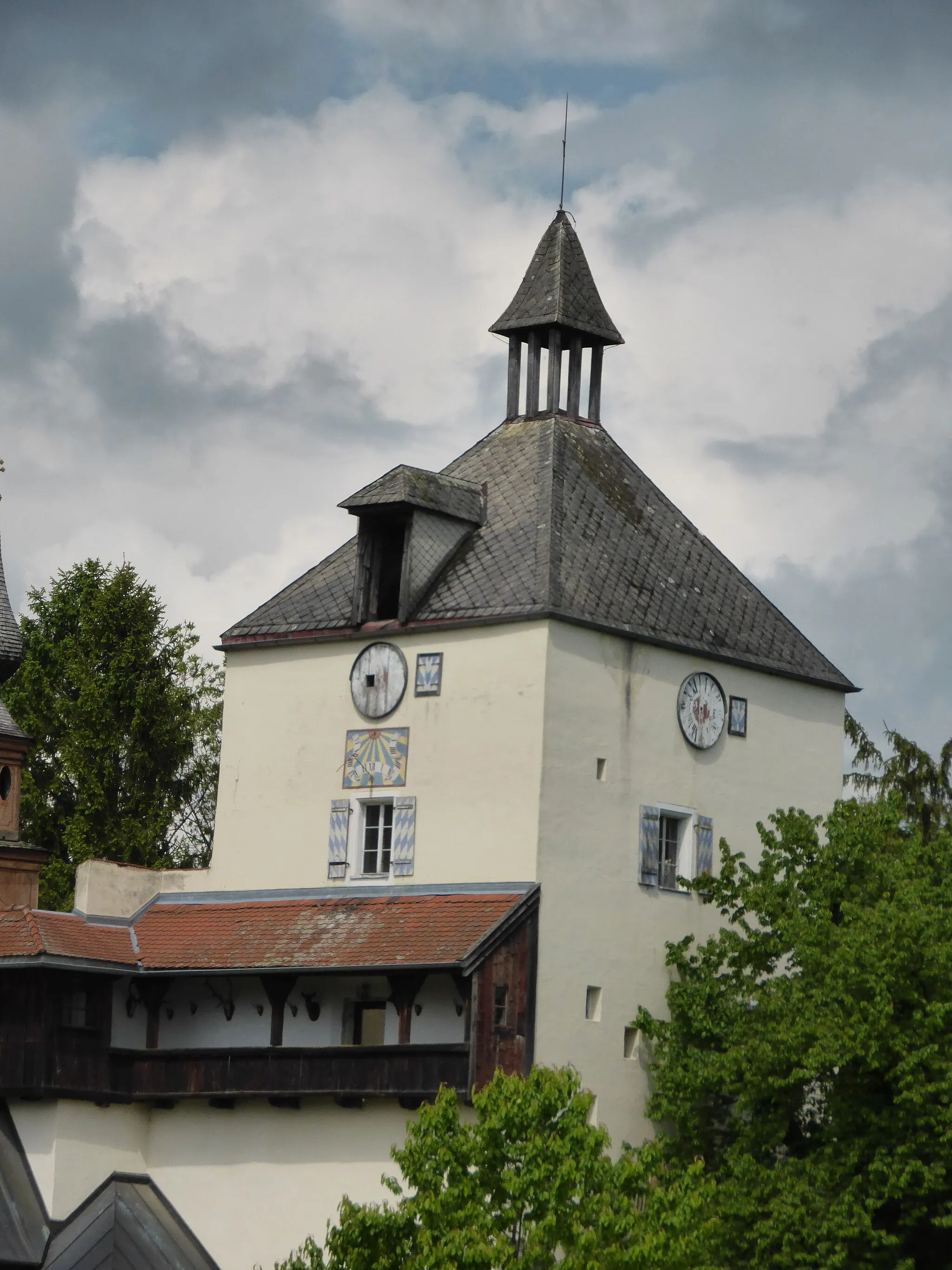Photo showing: Schloss Triebenbach (Turm)