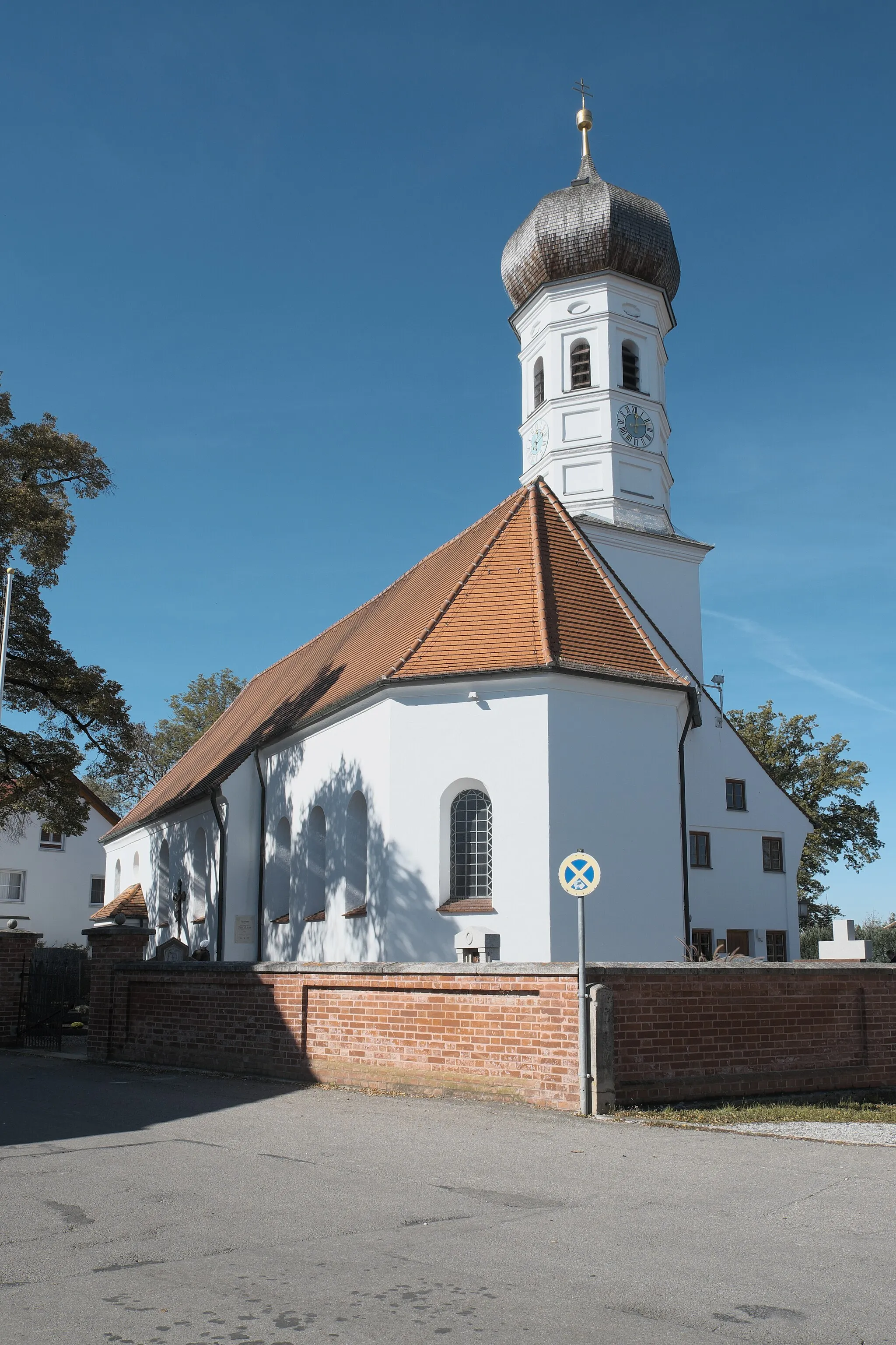 Photo showing: Katholische Pfarrkirche St. Michael in Jesenwang im Landkreis Fürstenfeldbruck (Bayern/Deutschland)