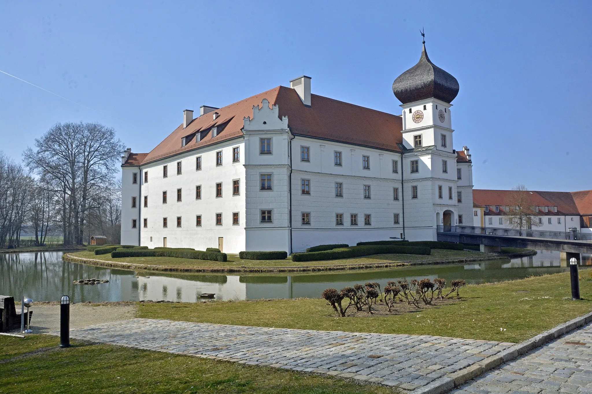 Photo showing: Hohenkammer Castle, Hohenkammer (view from the south)
