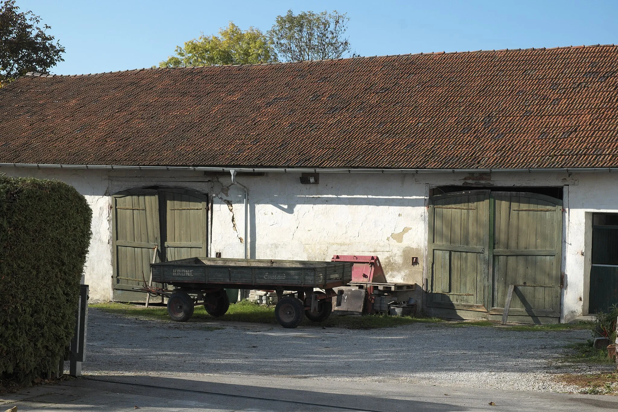 Photo showing: Bauernhof in Großinzemoos (Röhrmoos) im Landkreis Dachau (Bayern/Deutschland)