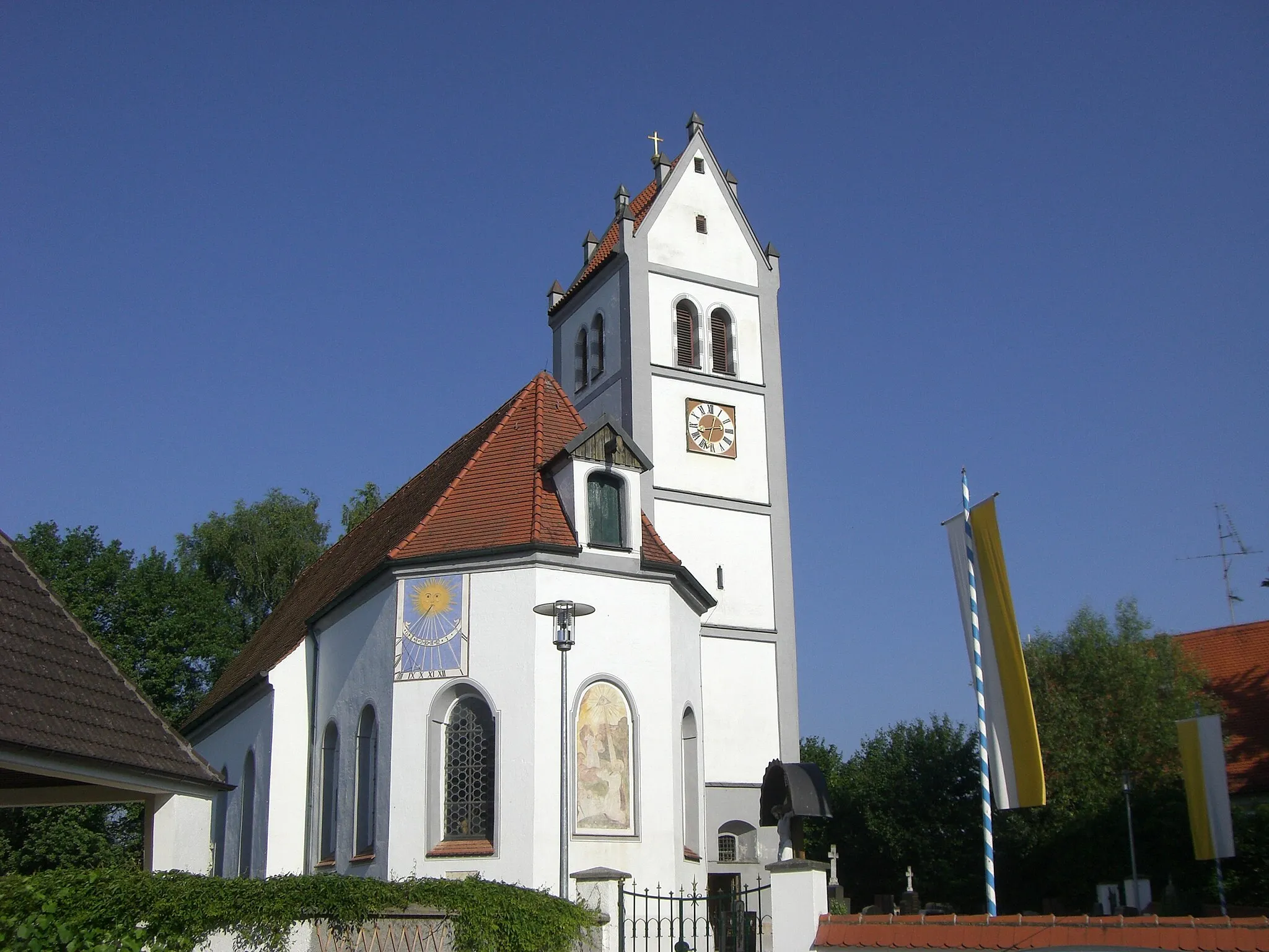Photo showing: Pfarrkirche St. Nikolaus, Außenansicht