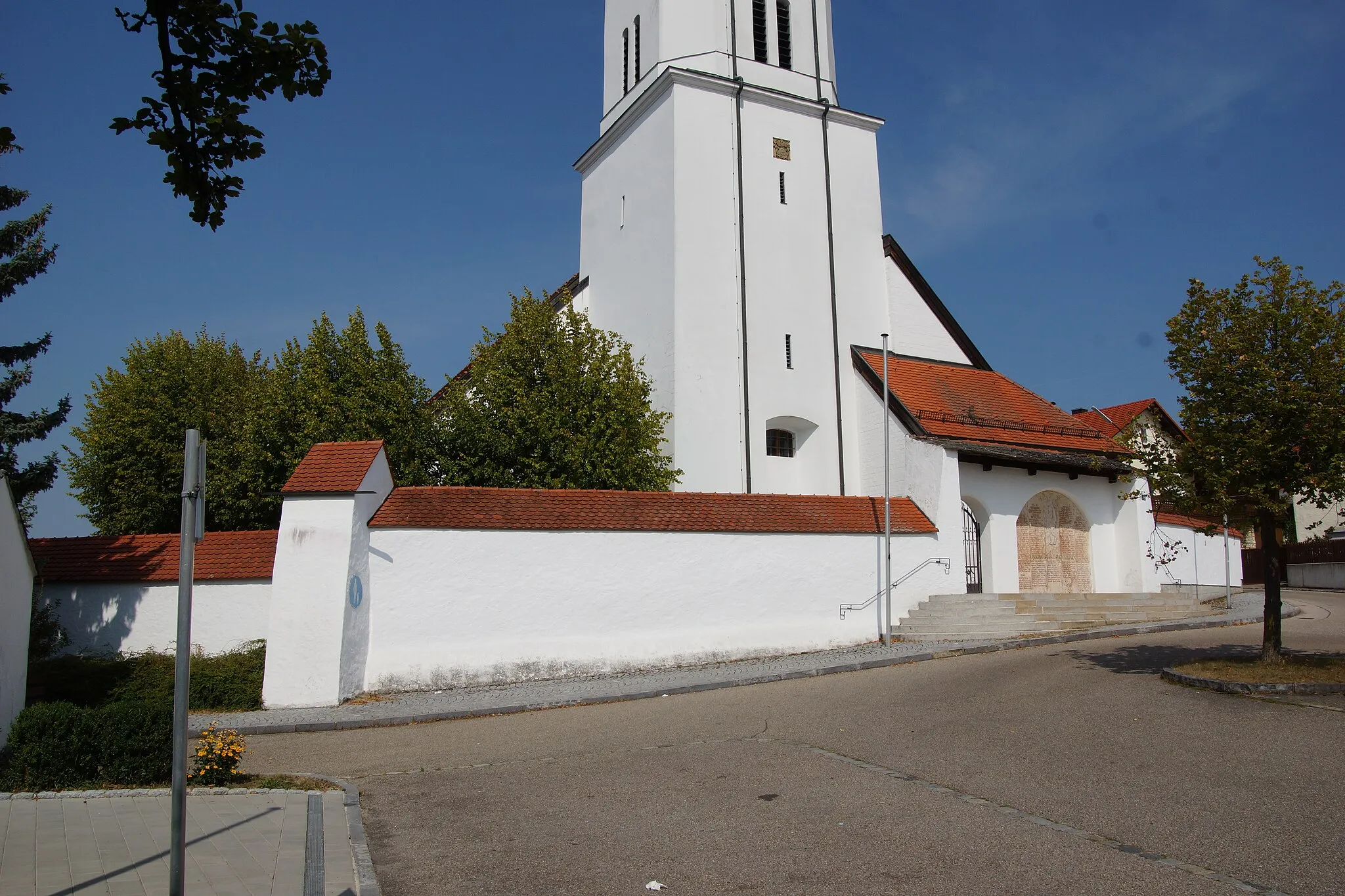 Photo showing: St Martin - Wettstetten