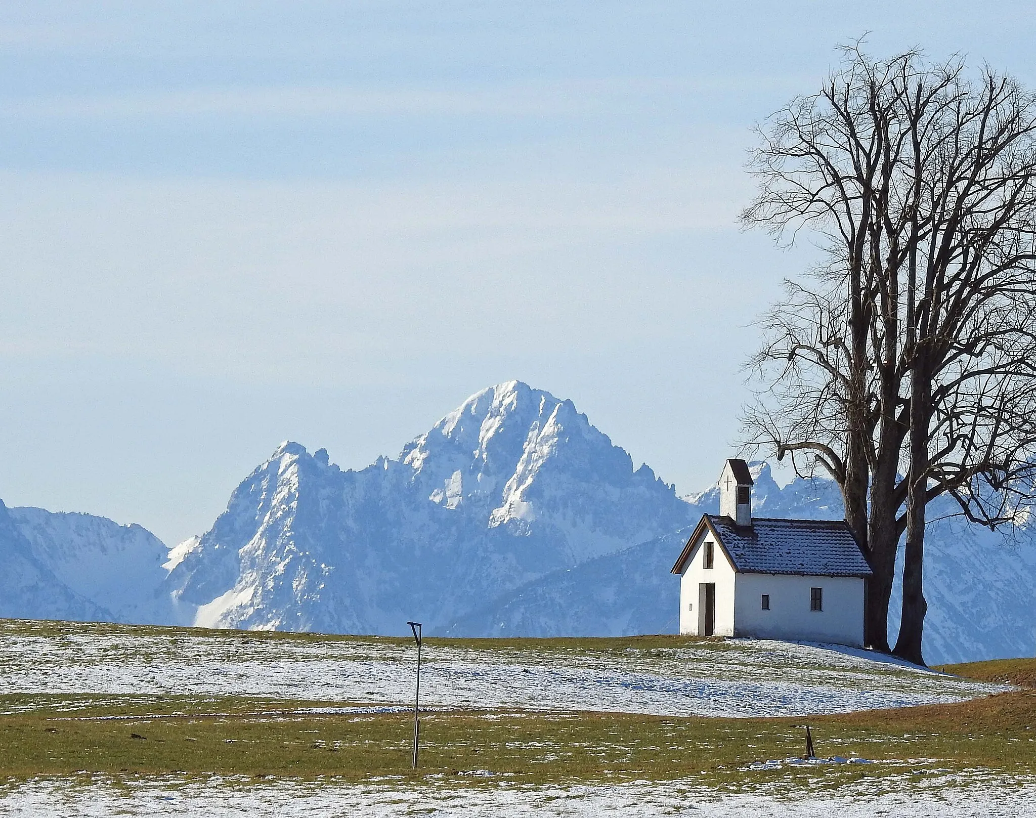 Photo showing: Wegkapelle bei Kellershof, Steingaden