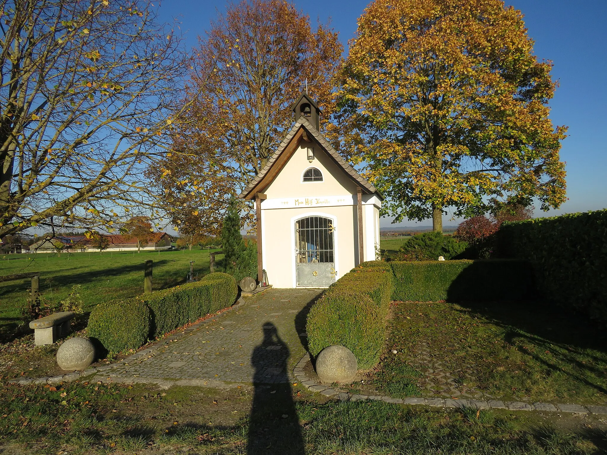 Photo showing: Maria Hilf Kapelle (Langenbach)