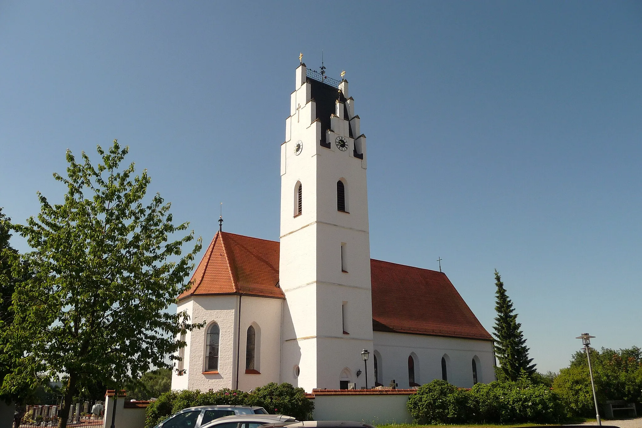Photo showing: Die Expositurkirche St. Martin in Huldsessen, Gemeinde Unterdietfurt