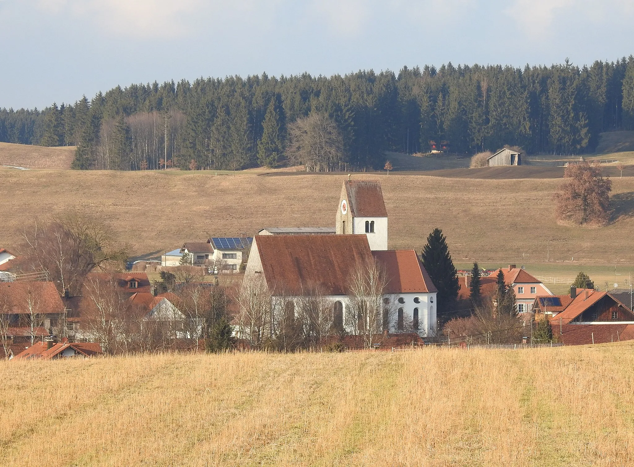 Photo showing: Hohenfurch von Süden