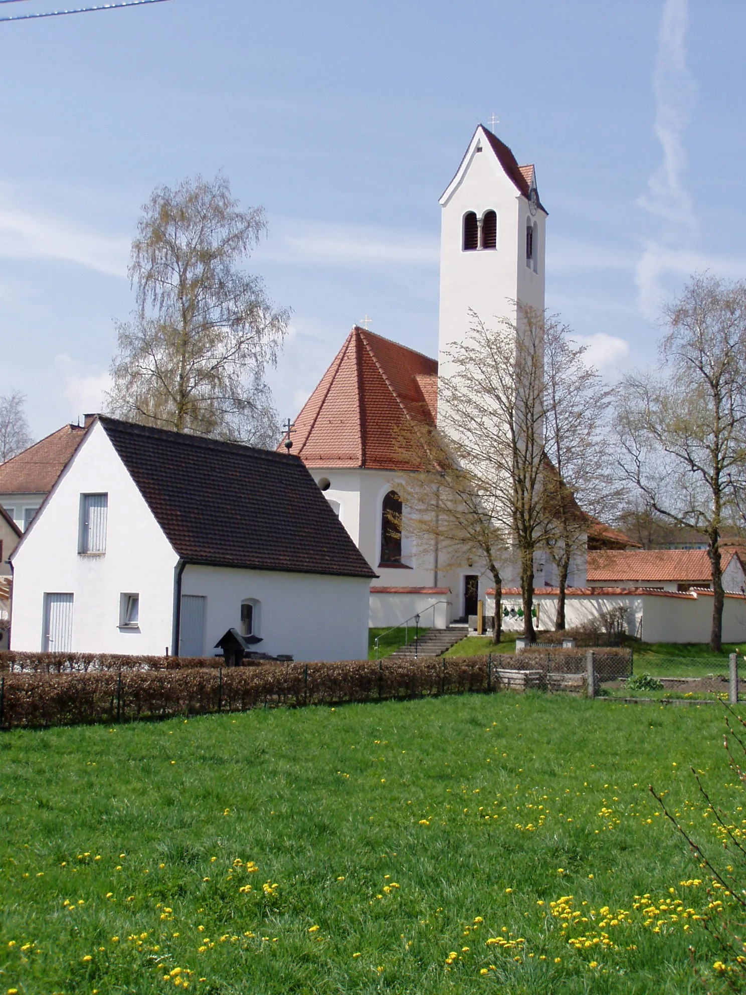 Photo showing: Kirche in Schwabniederhofen, Altenstadt bei Schongau