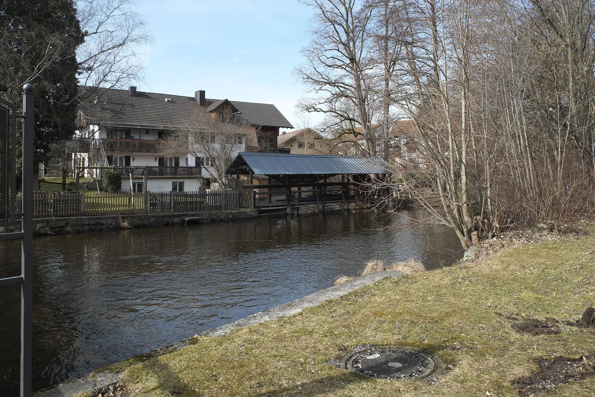Photo showing: Ach in Uffing am Staffelsee im oberbayerischen Landkreis Garmisch-Partenkirchen (Bayern/Deutschland)