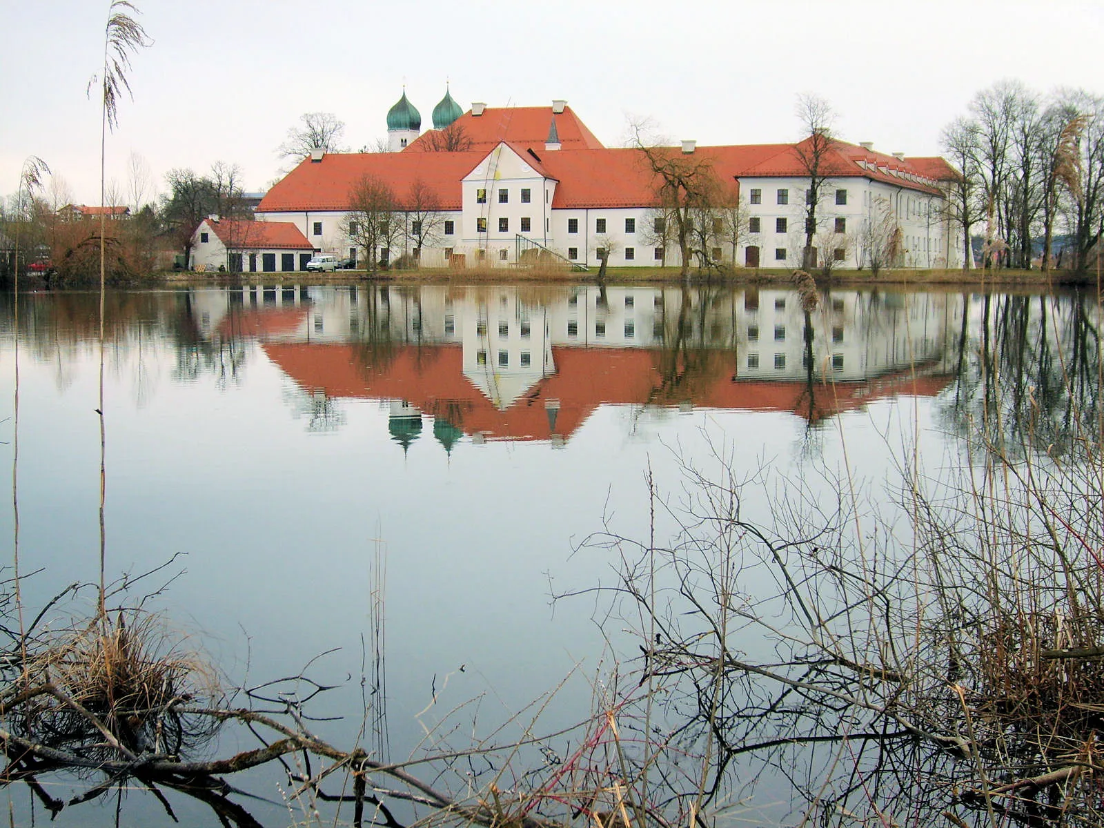 Photo showing: Kloster Seeon von SW, Gemeinde Seeon-Seebruck, Landkreis Traunstein