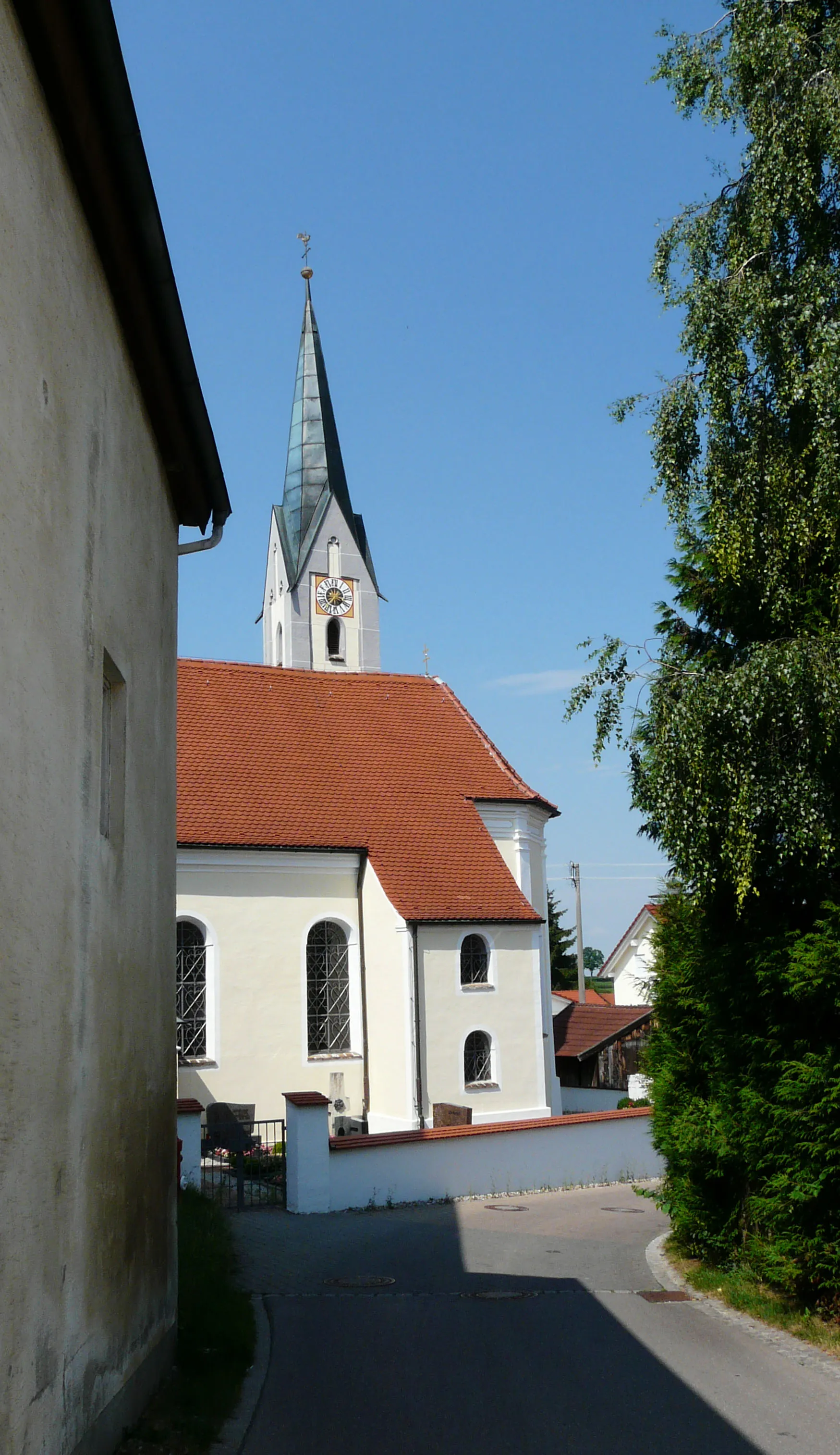 Photo showing: Kirche in Reisch, Landsberg am Lech