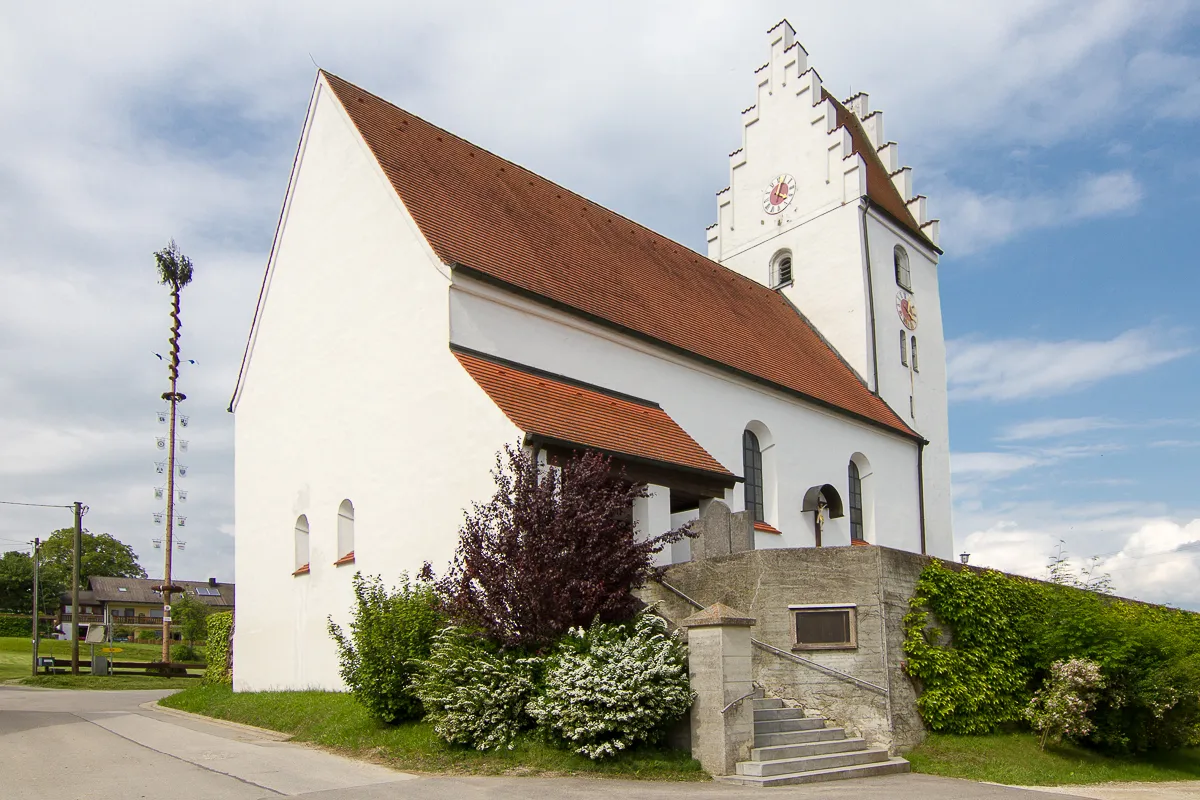 Photo showing: Gundamsried (Stadt Pfaffenhofen an der Ilm): katholische Pfarrkirche St. Germanus