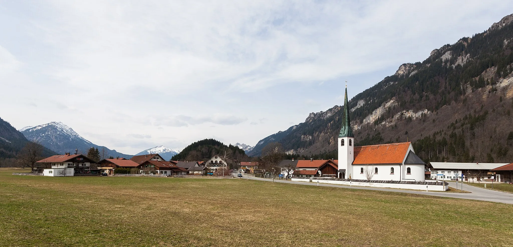 Photo showing: Maria Schutz church, Ettal, Bavaria, Germany