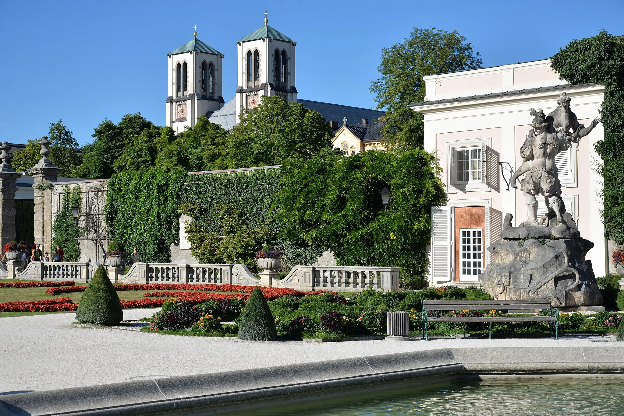 Photo showing: Salzbourg Château Mirabell