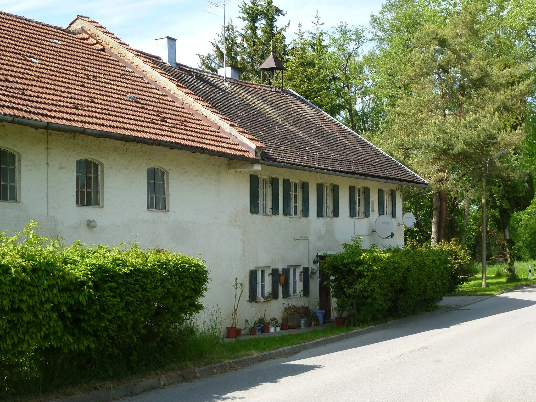 Photo showing: Türkenfeld-Peutenmühle, Peutenmühle 1: Ehemalige Mühle. Ansicht von S