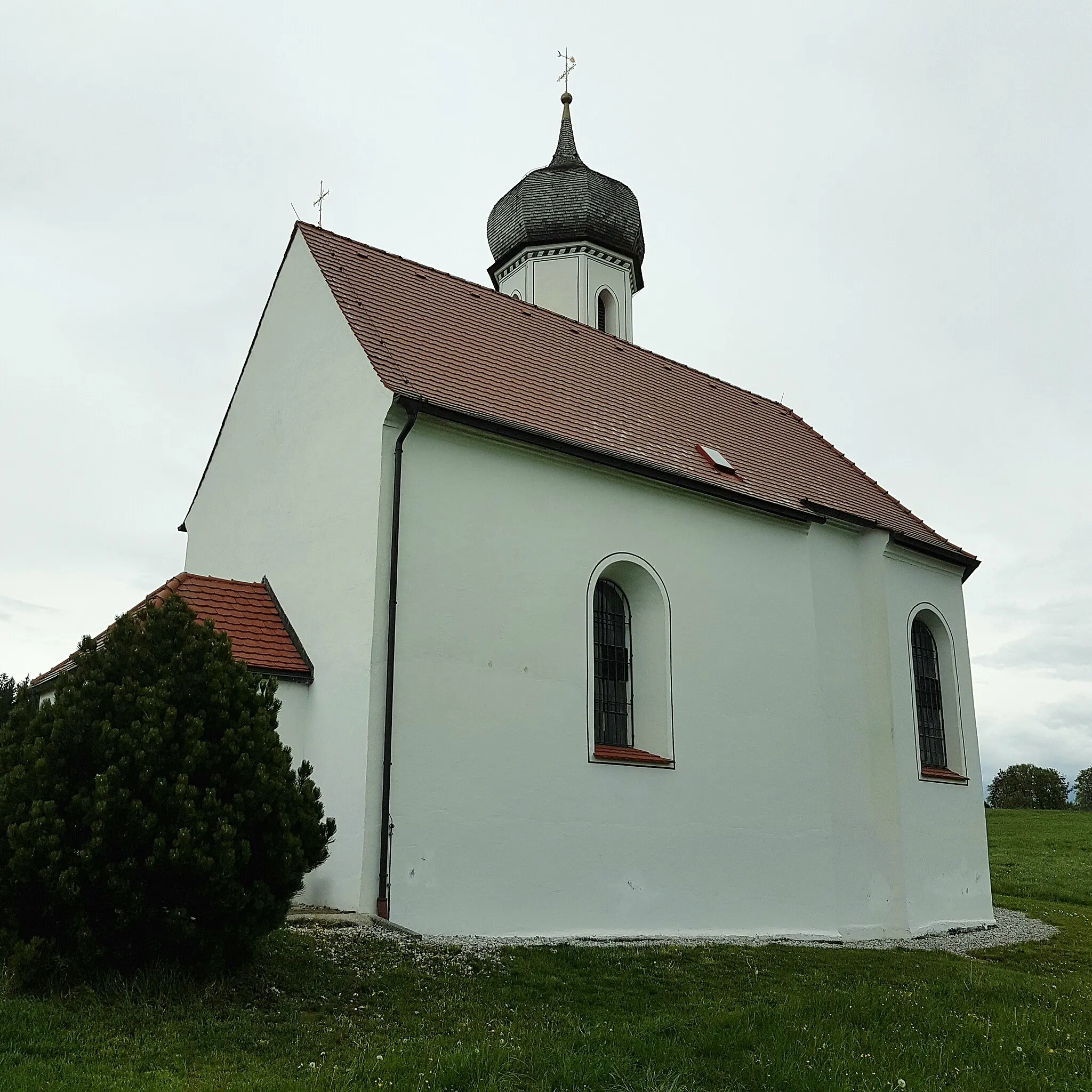 Photo showing: St. Johannisrain (Penzberg), Kirche St. Johannes