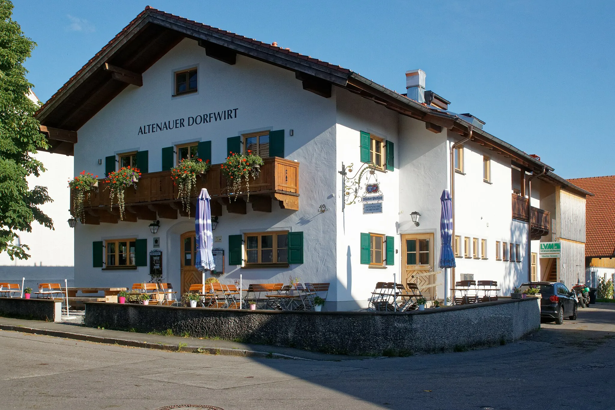 Photo showing: Gasthaus Altenauer Dorfwirt im Saulgruber Ortsteil Altenau