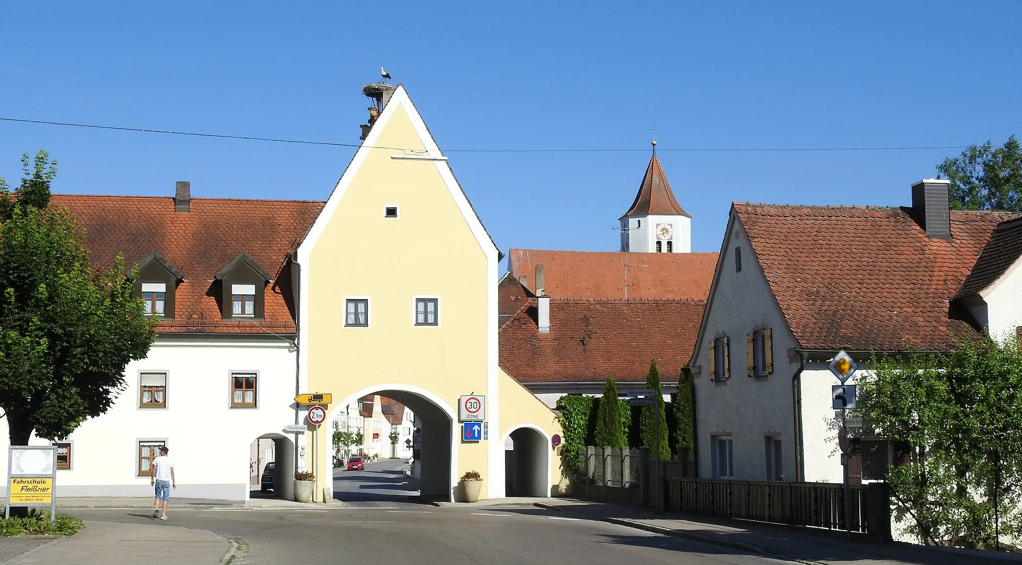 Photo showing: Schwedentor in Rennertshofen