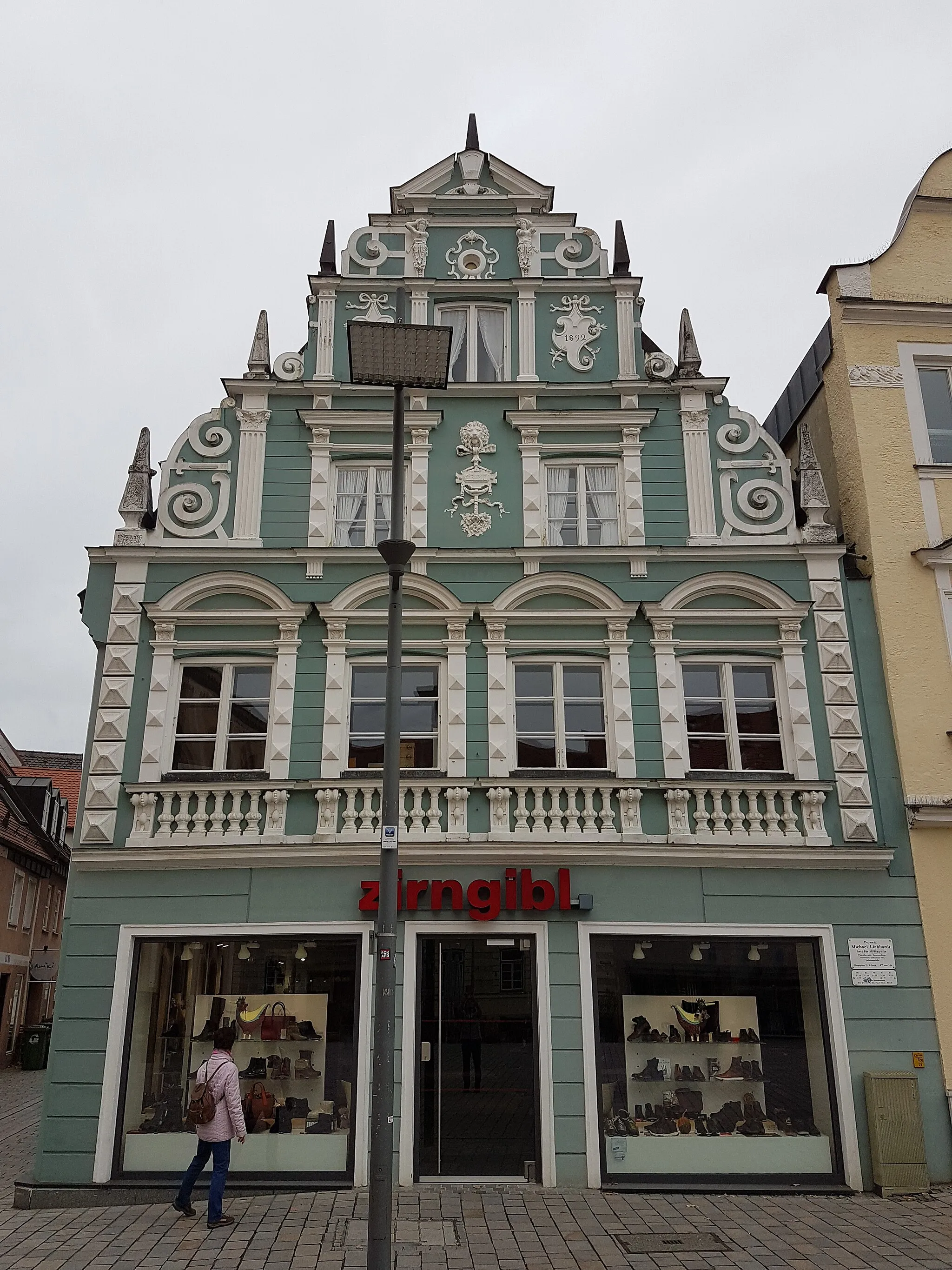 Photo showing: Hauptplatz 7 (Pfaffenhofen an der Ilm)