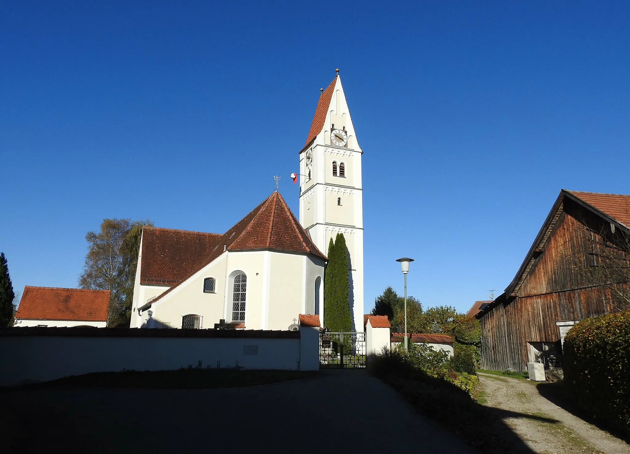 Photo showing: Kirche in Untermühlhausen, Penzing