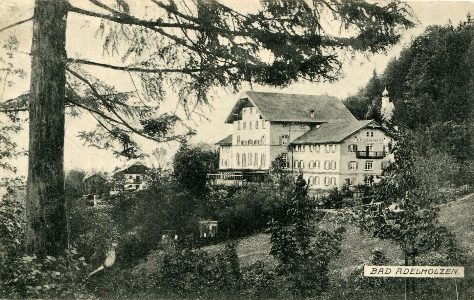 Photo showing: AK - Bad Adelholzen - 1908