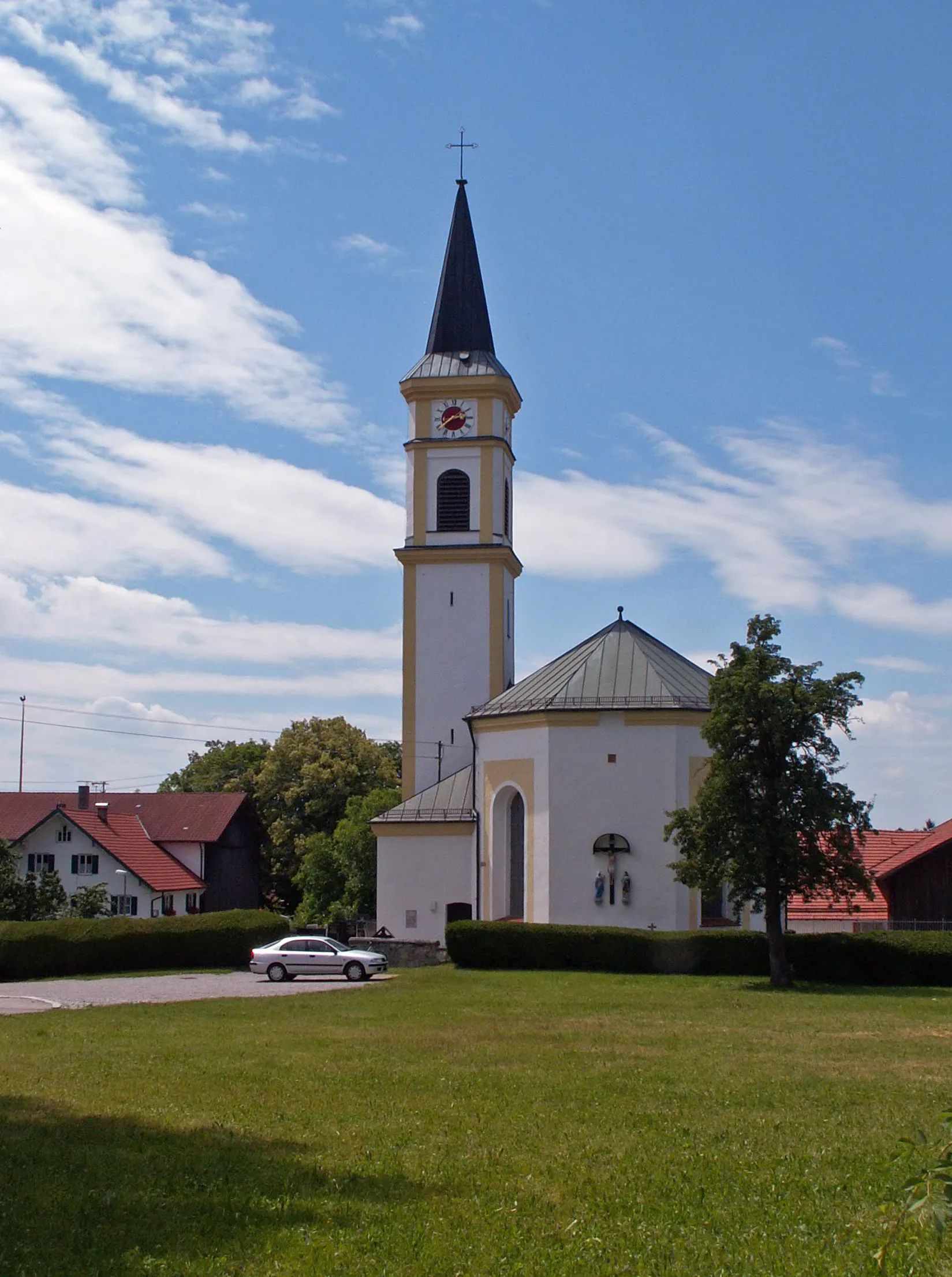 Photo showing: Kirche in Dettenschwang, Dießen am Ammersee