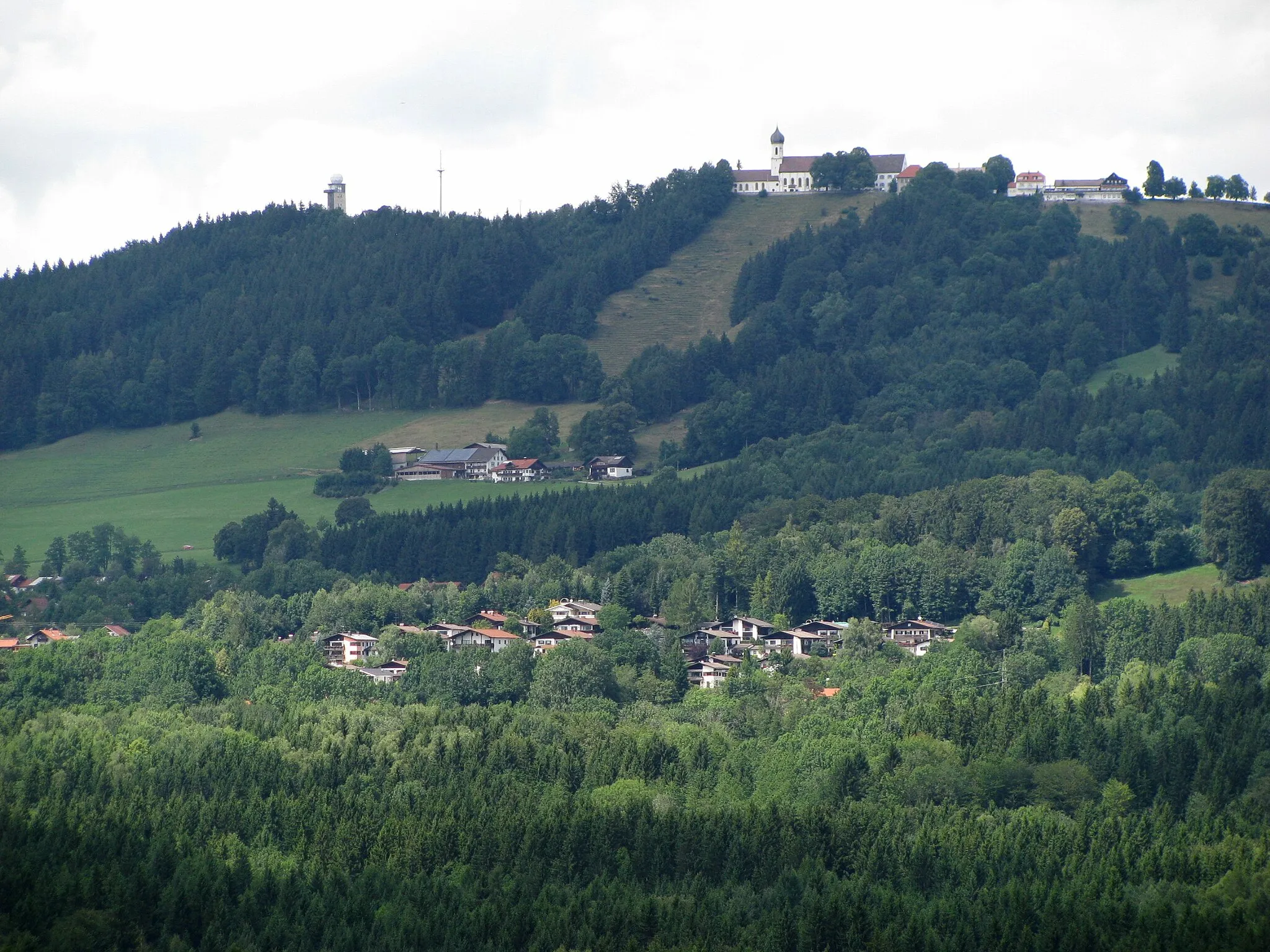 Photo showing: Hoher Peißenberg aus südlicher Richtung