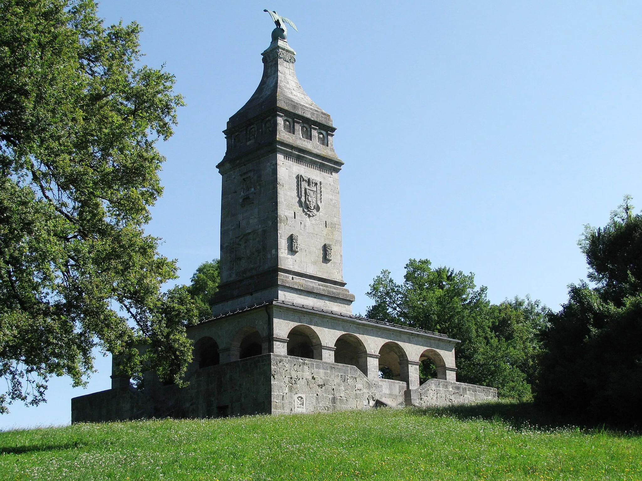 Photo showing: Bismarckturm bei Assenhausen