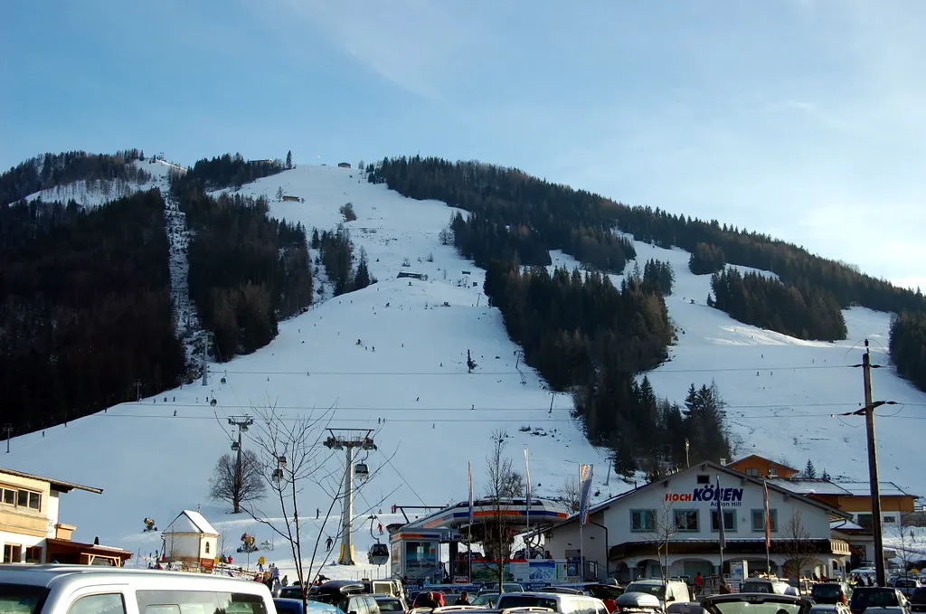 Photo showing: Unterberghorn in Kössen, Österreich