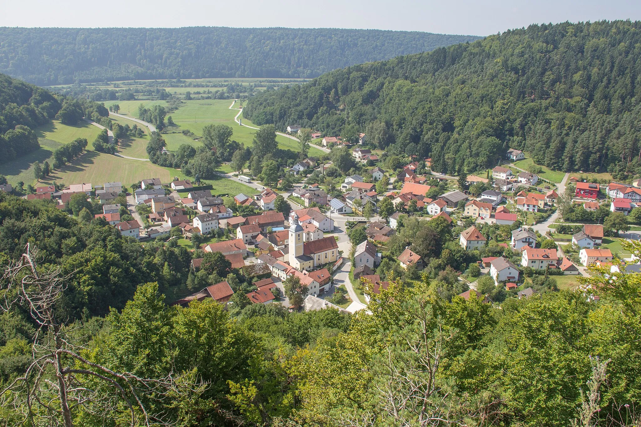 Photo showing: Mühlbach, Dietfurt, Ortsansicht