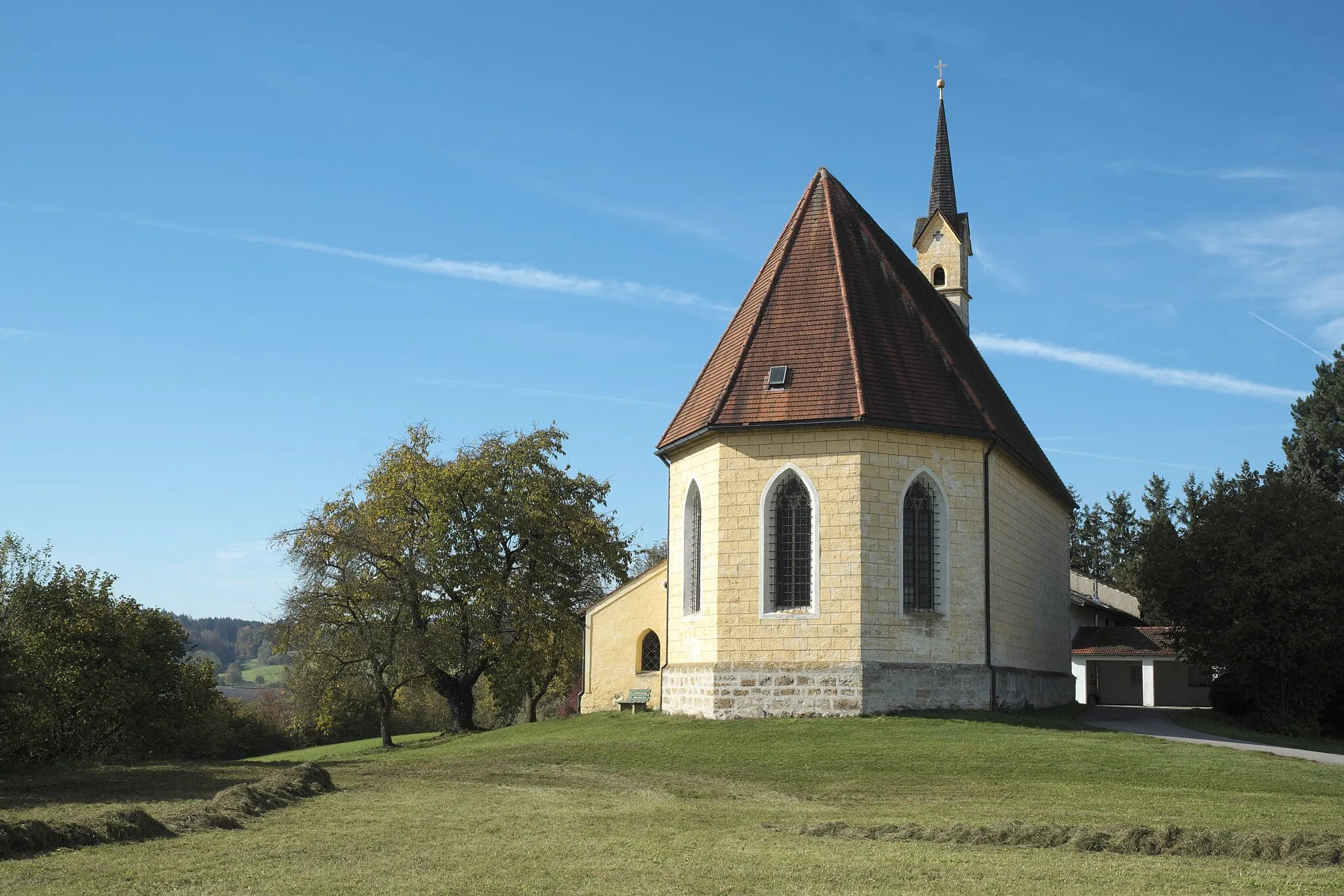 Photo showing: Katholische Filialkirche St. Koloman in Coloman (Taching am See) im Landkreis Traunstein (Bayern/Deutschland), Chor