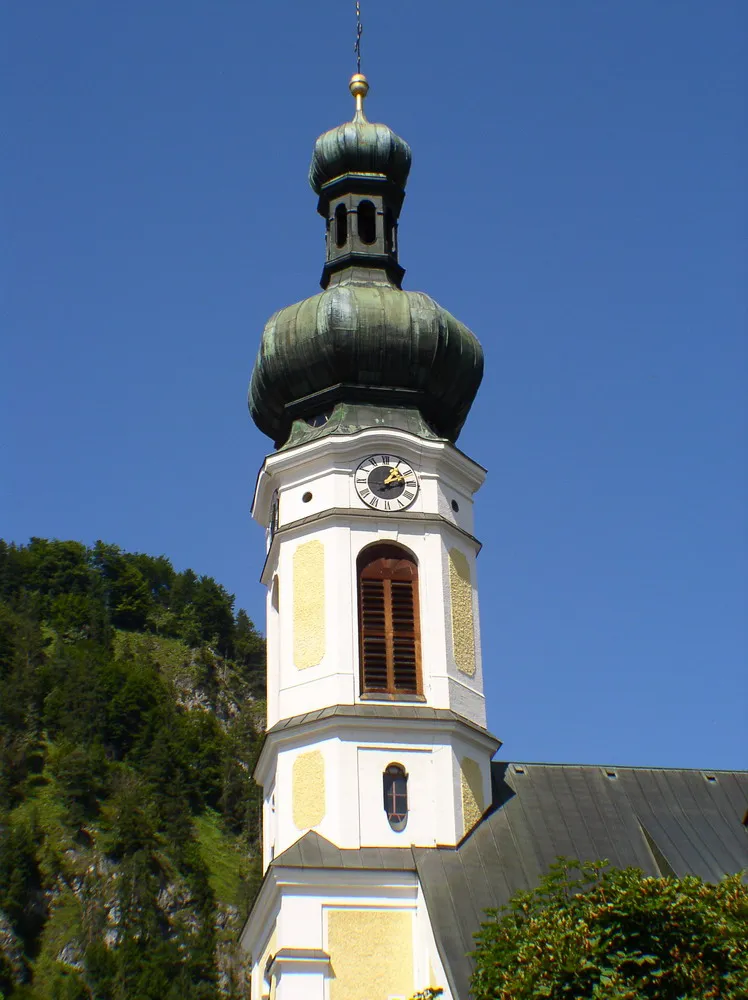 Photo showing: Pfarrkirche St. Pankratius in Reit im Winkl