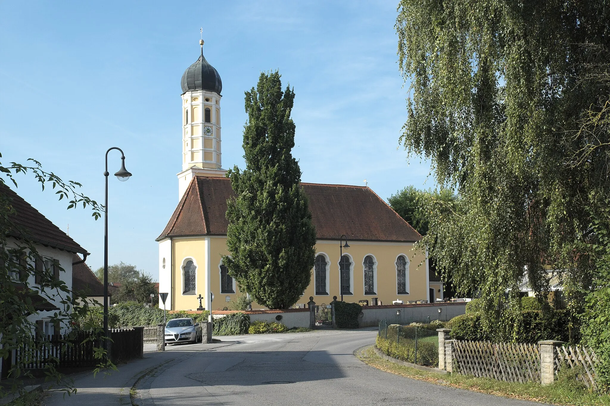 Photo showing: Katholische Pfarrkirche St. Valentin in Kottgeisering im Landkreis Fürstenfeldbruck (Bayern/Deutschland)