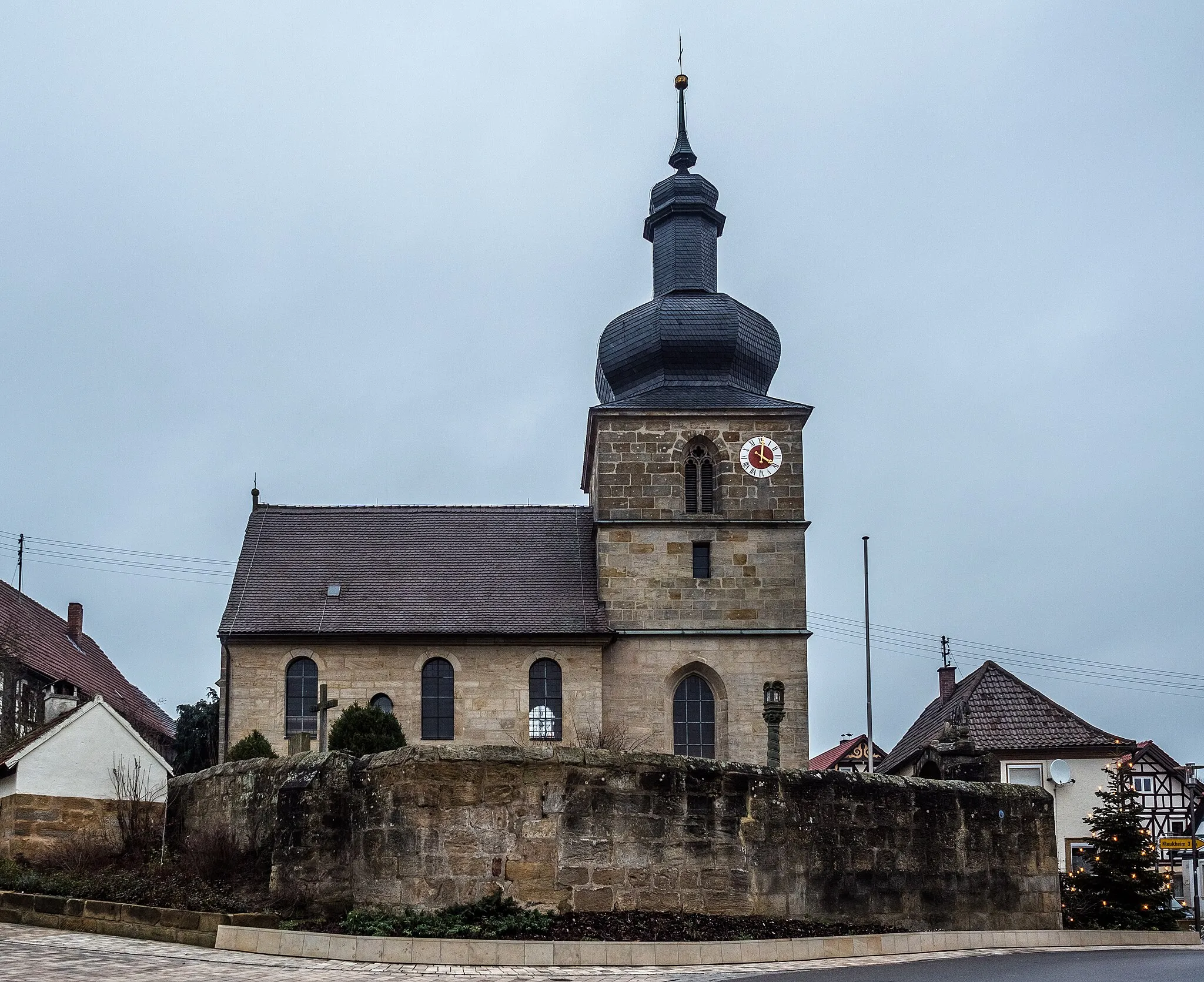 Photo showing: Catholic Church of St. Lawrence in Oberleiterbach