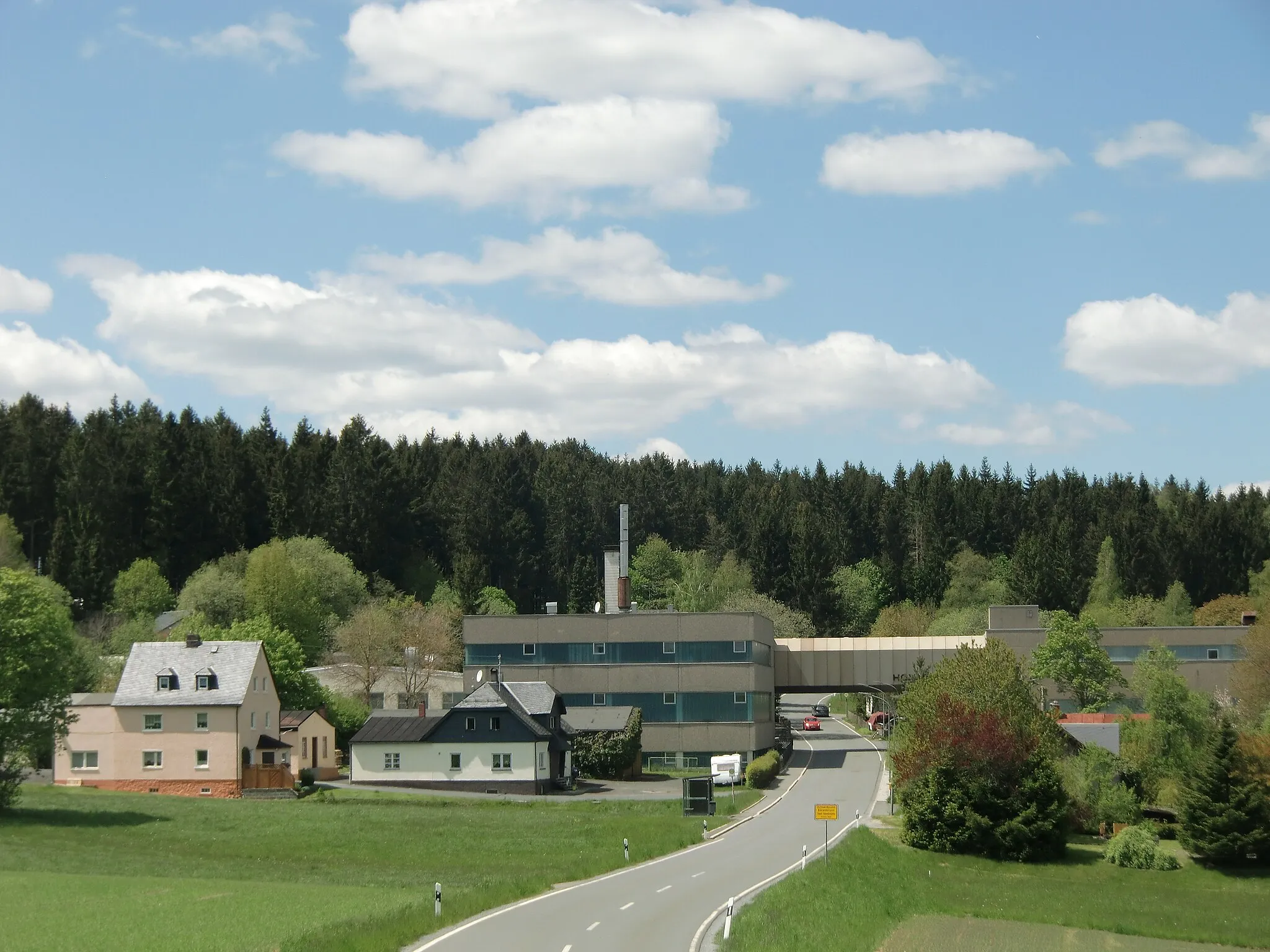Photo showing: Village views of the Helmbrechts districts Bärenbrunn and Ochsenbrunn