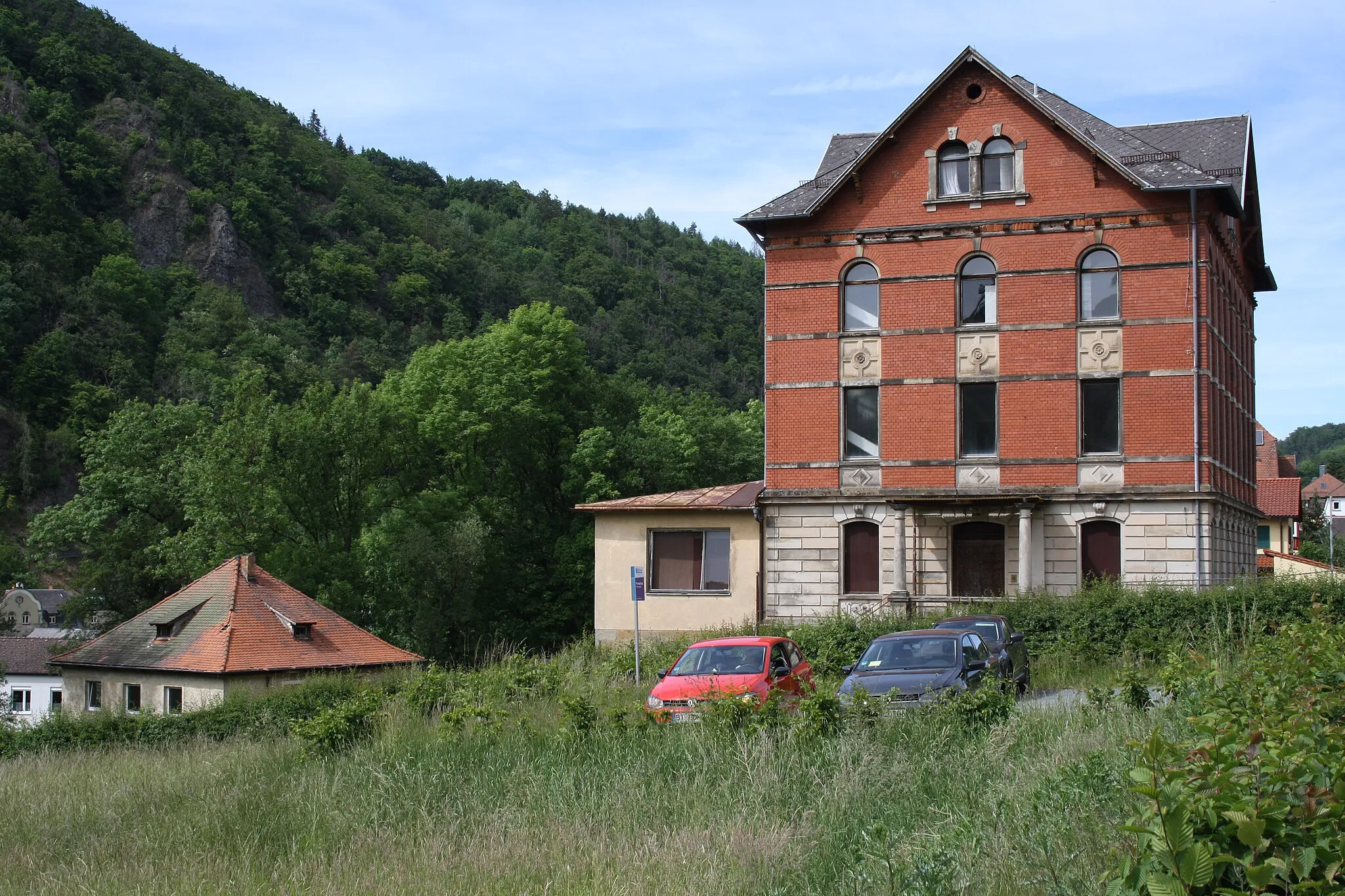 Photo showing: Bad Berneck ehemaliges Krankenhaus