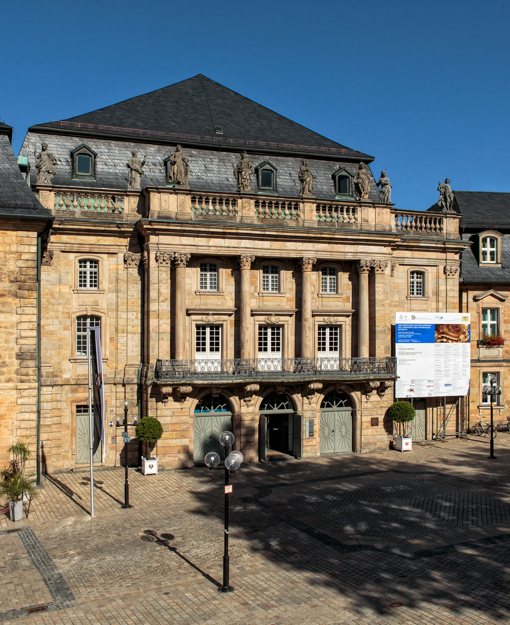 Photo showing: Markgräfliches Opernhaus - Bayreuth - 2013