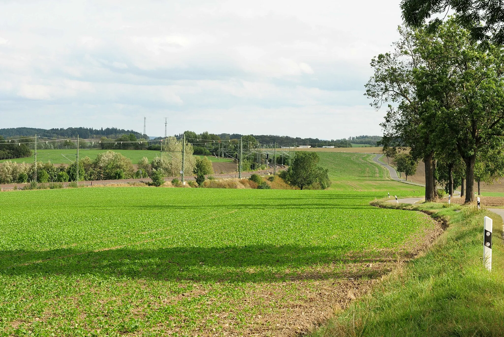 Photo showing: Weischlitz OT Gutenfürst: Landschaft zwischen Grobau und Gutenfürst (Vogtlandkreis, Freistaat Sachsen, Deutschland)