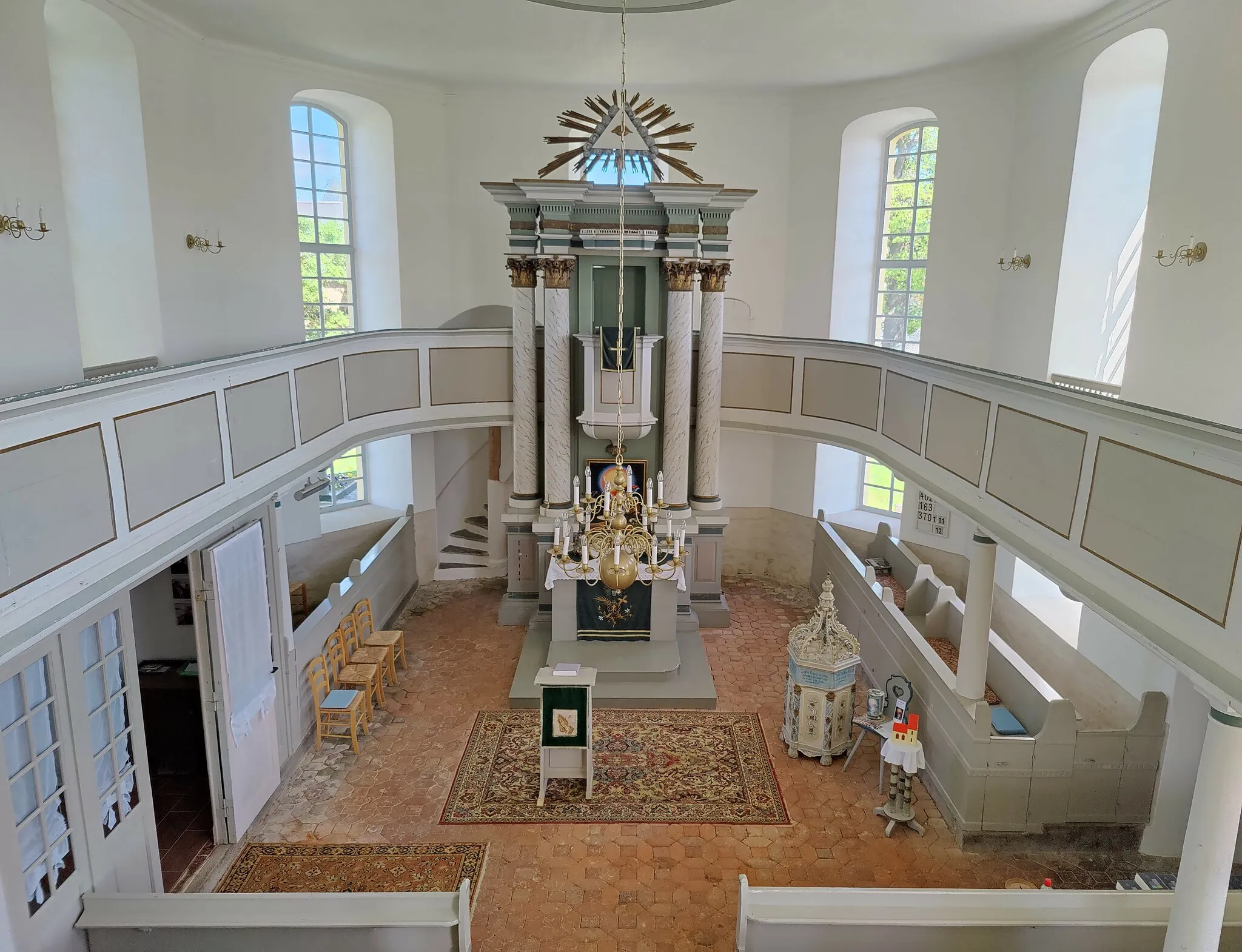 Photo showing: Evangelisch-lutherische Dorfkirche Stelzen, Gemeinde Tanna, Saale-Orla-Kreis, Thüringen, Deutschland