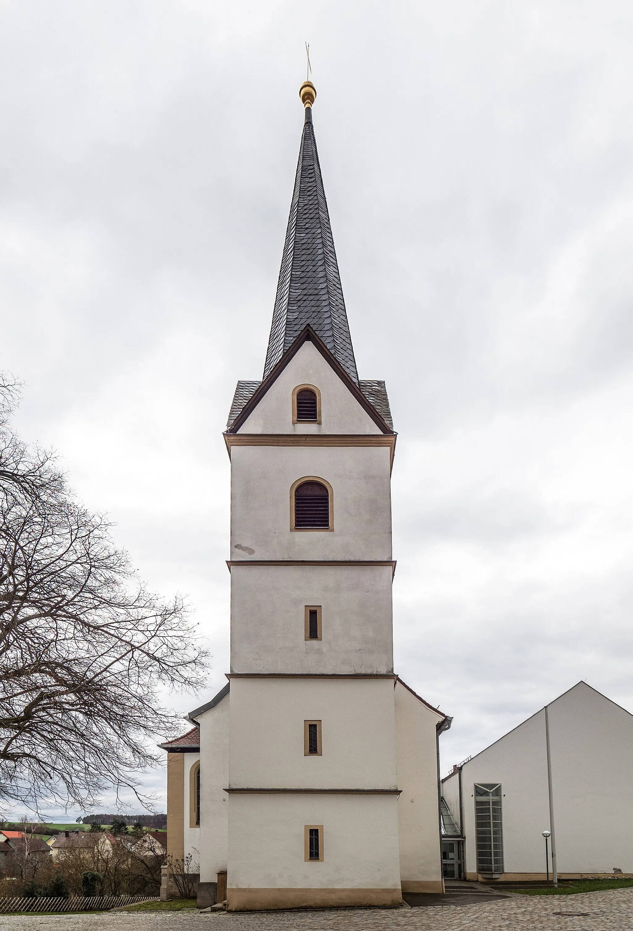 Photo showing: Catholic Church of St. Trinity in Lisberg
