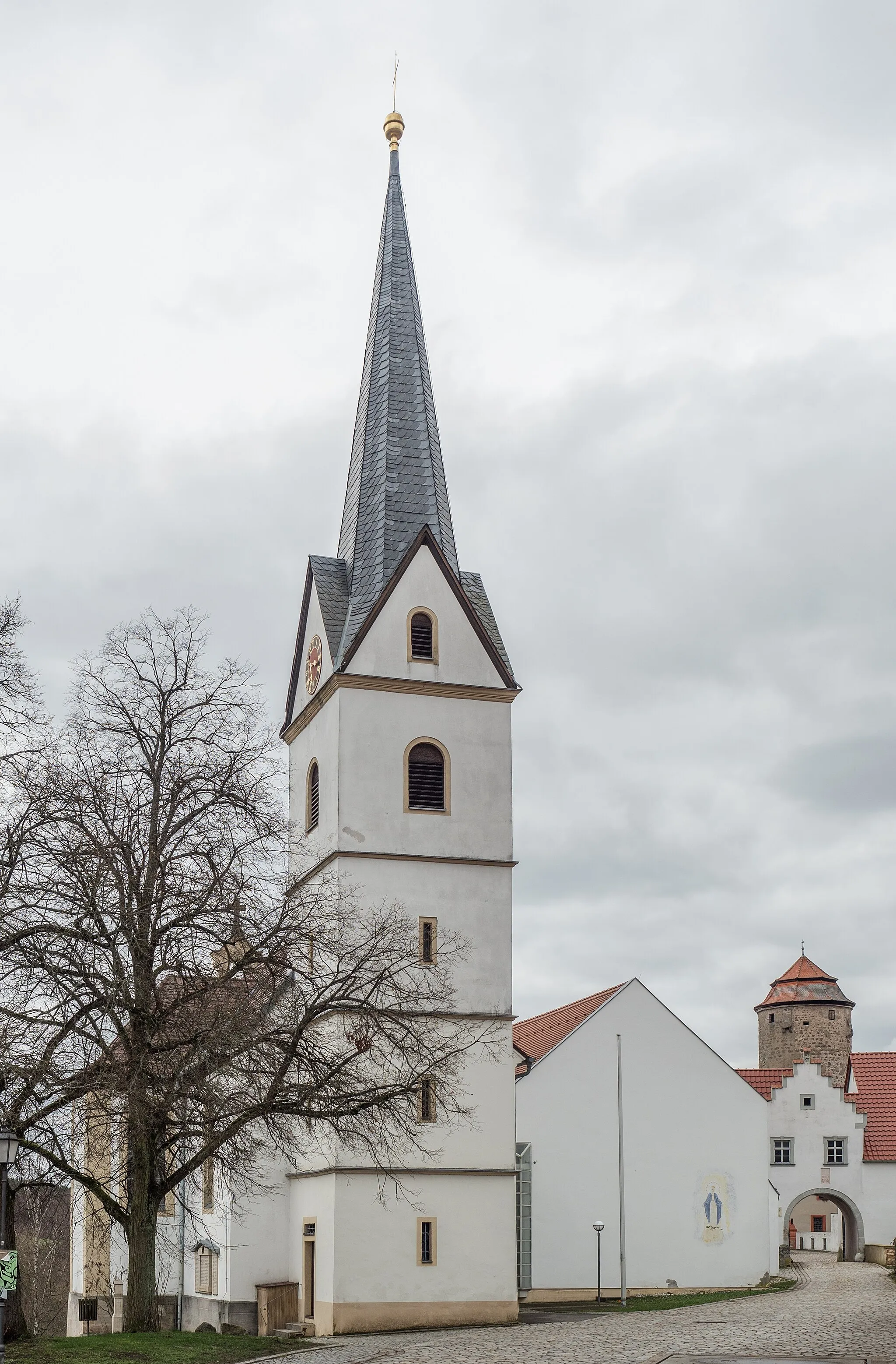 Photo showing: Catholic Church of St. Trinity in Lisberg
