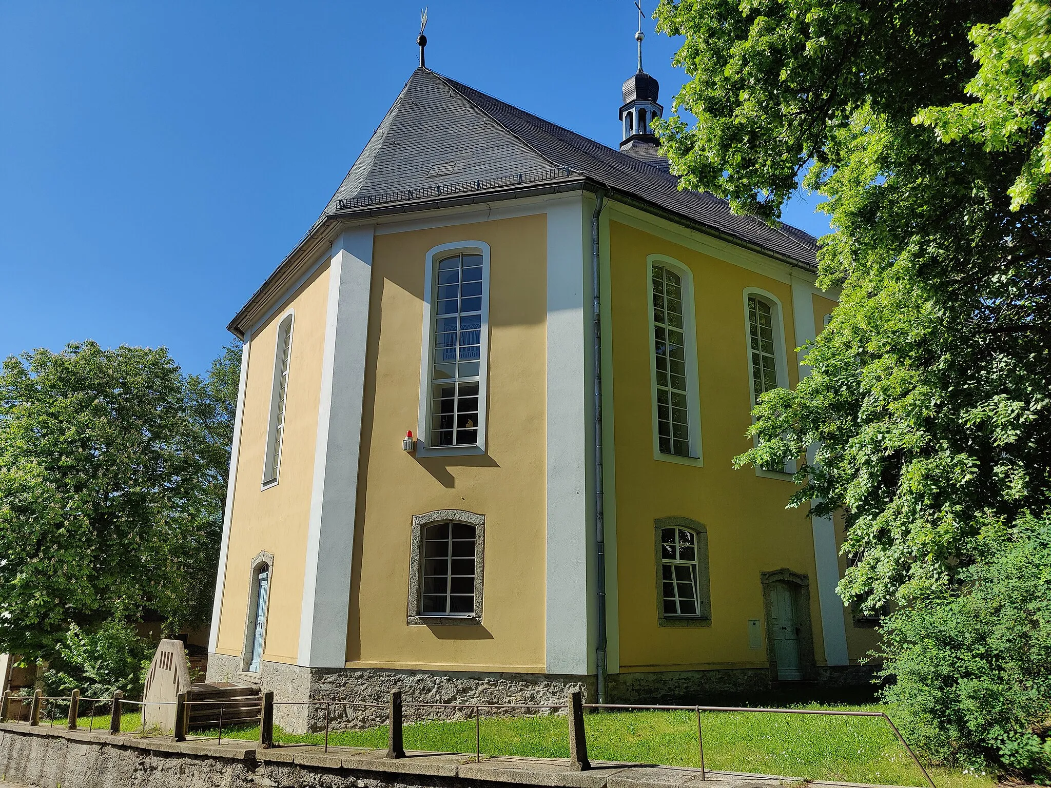 Photo showing: Evangelische Stadtkirche 'Unserer lieben Frau' Gefell, Saale-Orla-Kreis, Thüringen, Deutschland