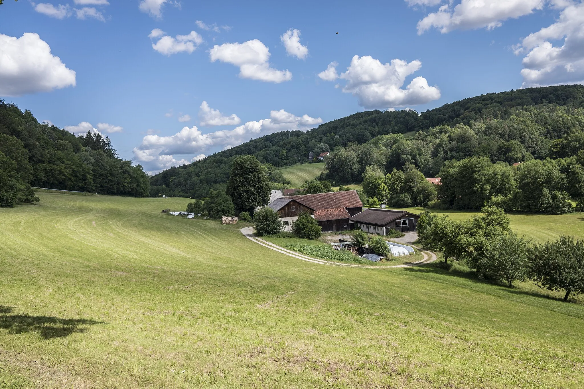 Photo showing: Blick auf Wohnsdorf