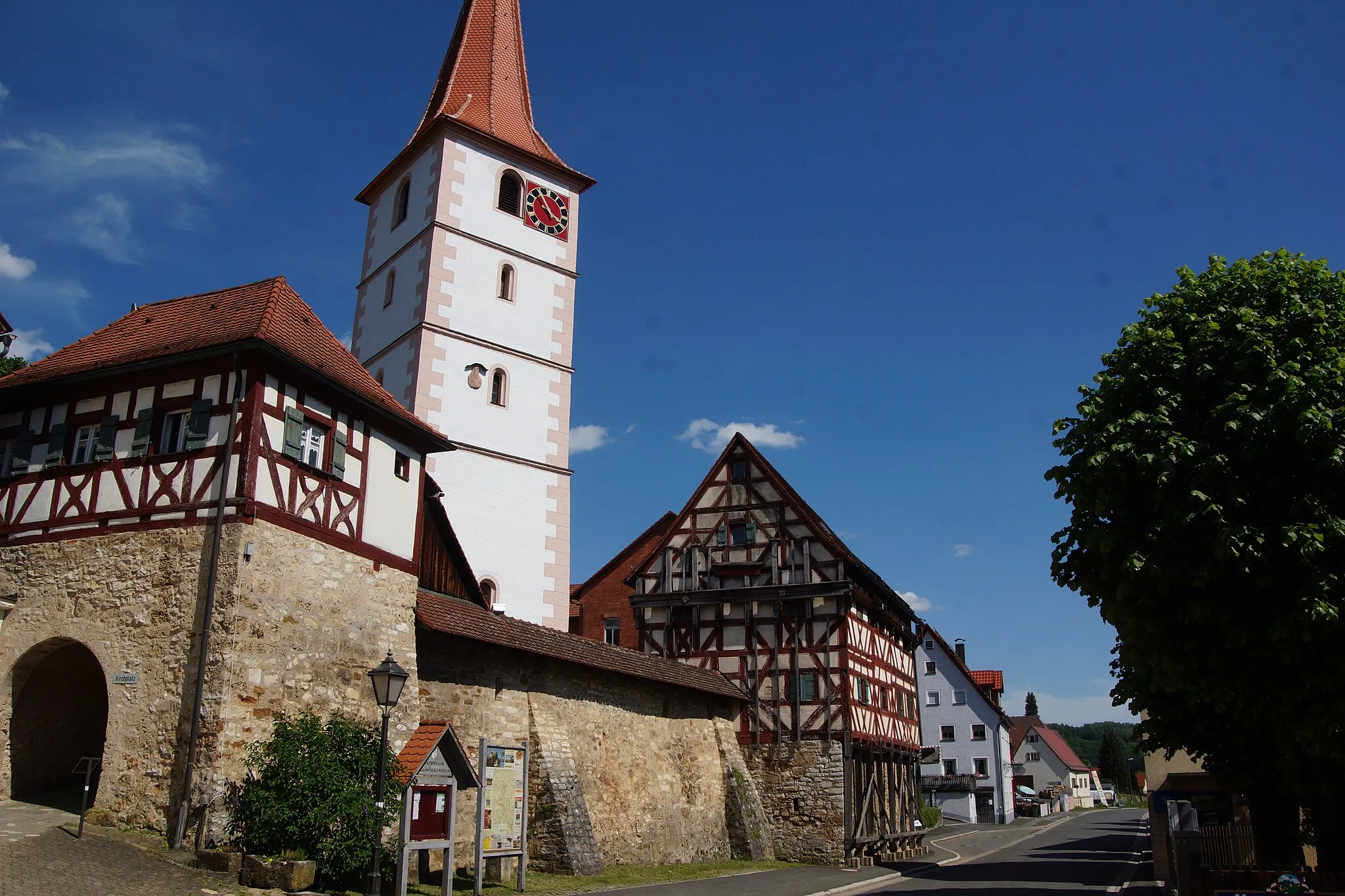 Photo showing: Pfarrkirche St. Bartholomäus - Kirchensittenbach
