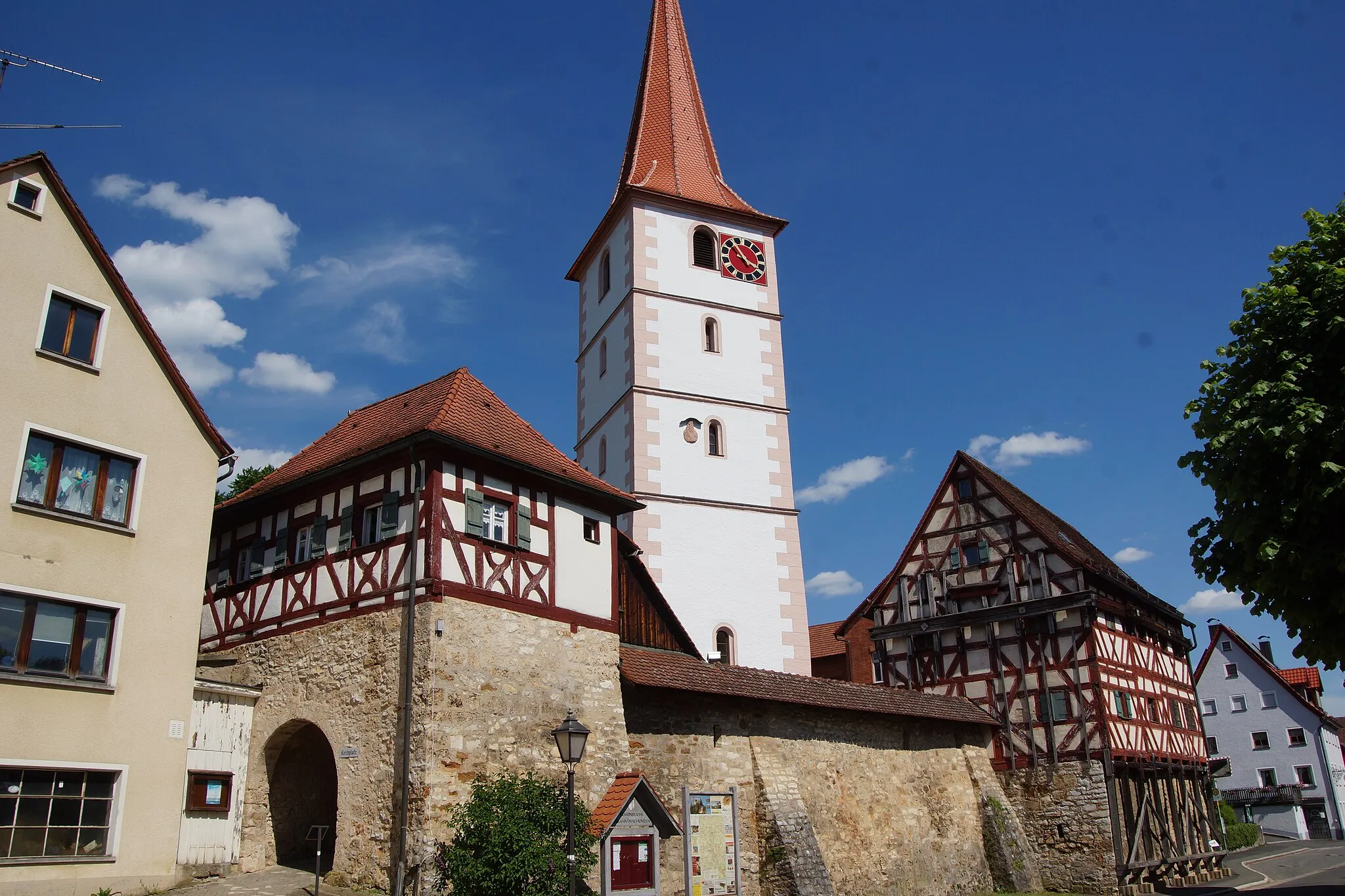 Photo showing: Pfarrkirche St. Bartholomäus - Kirchensittenbach