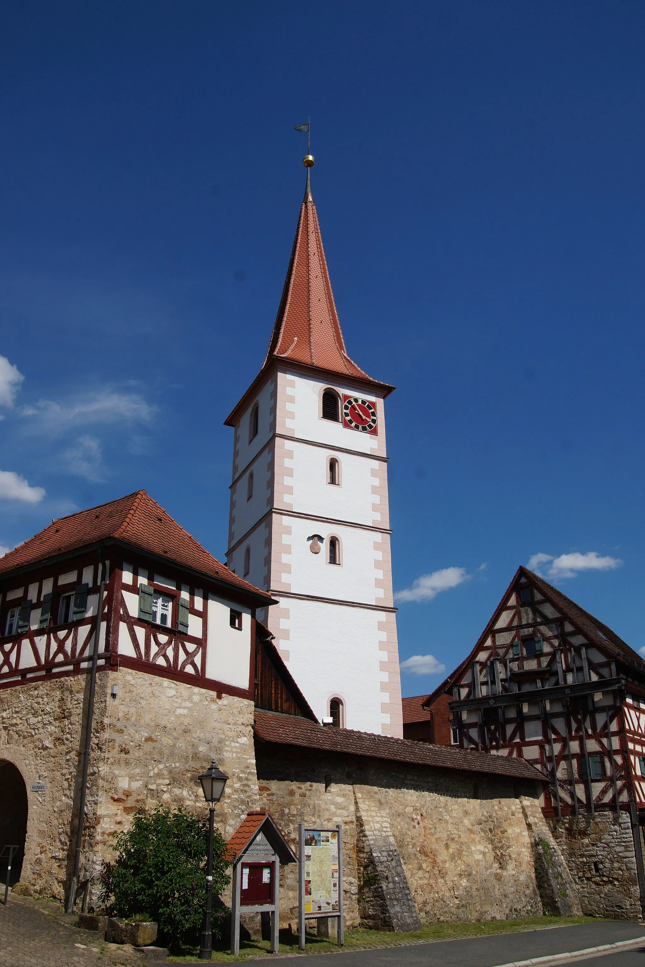 Photo showing: Pfarrkirche St. Bartholomäus - Kirchensittenbach