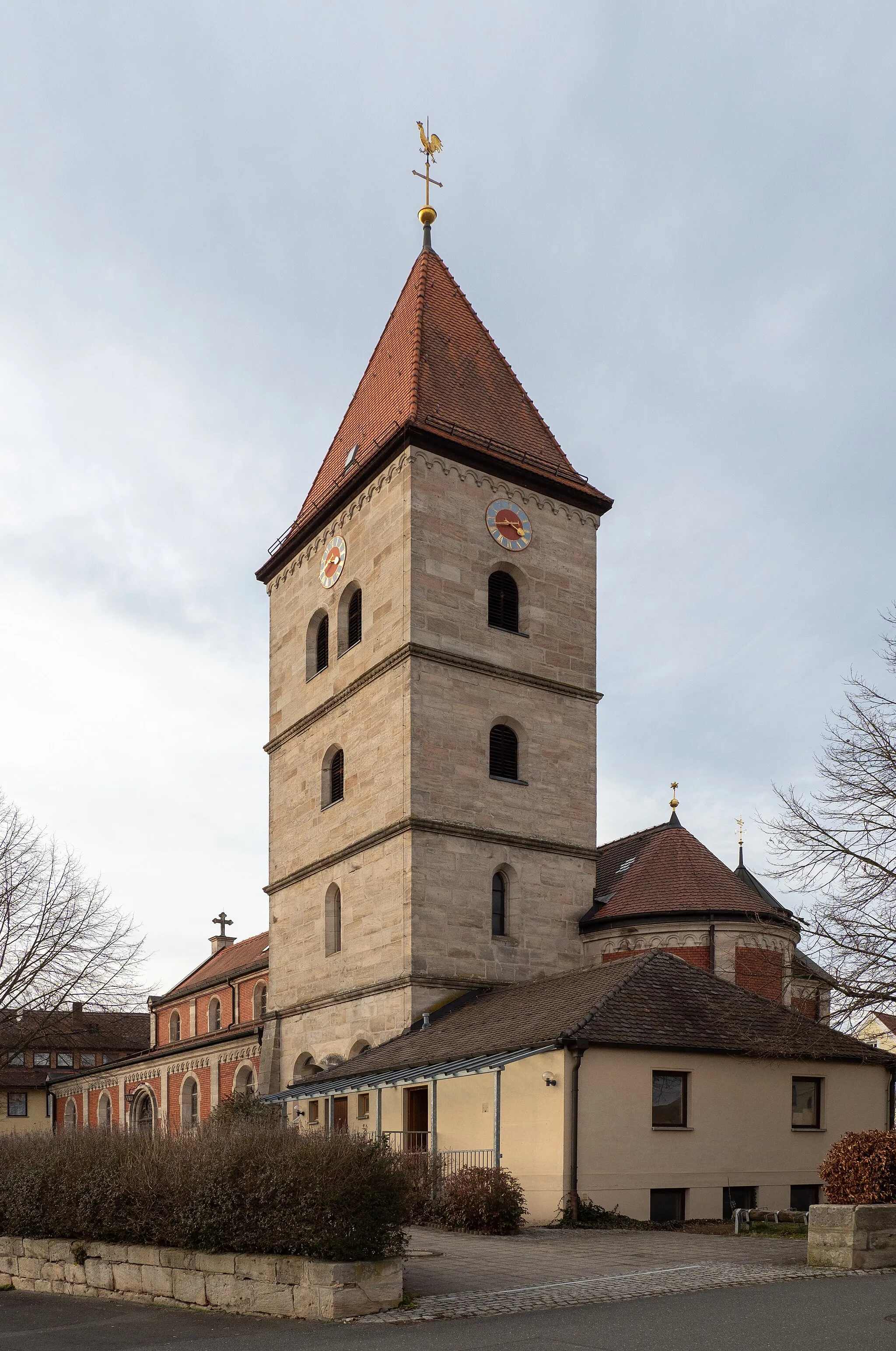 Photo showing: Catholic parish church St.Michael in Heroldsbach