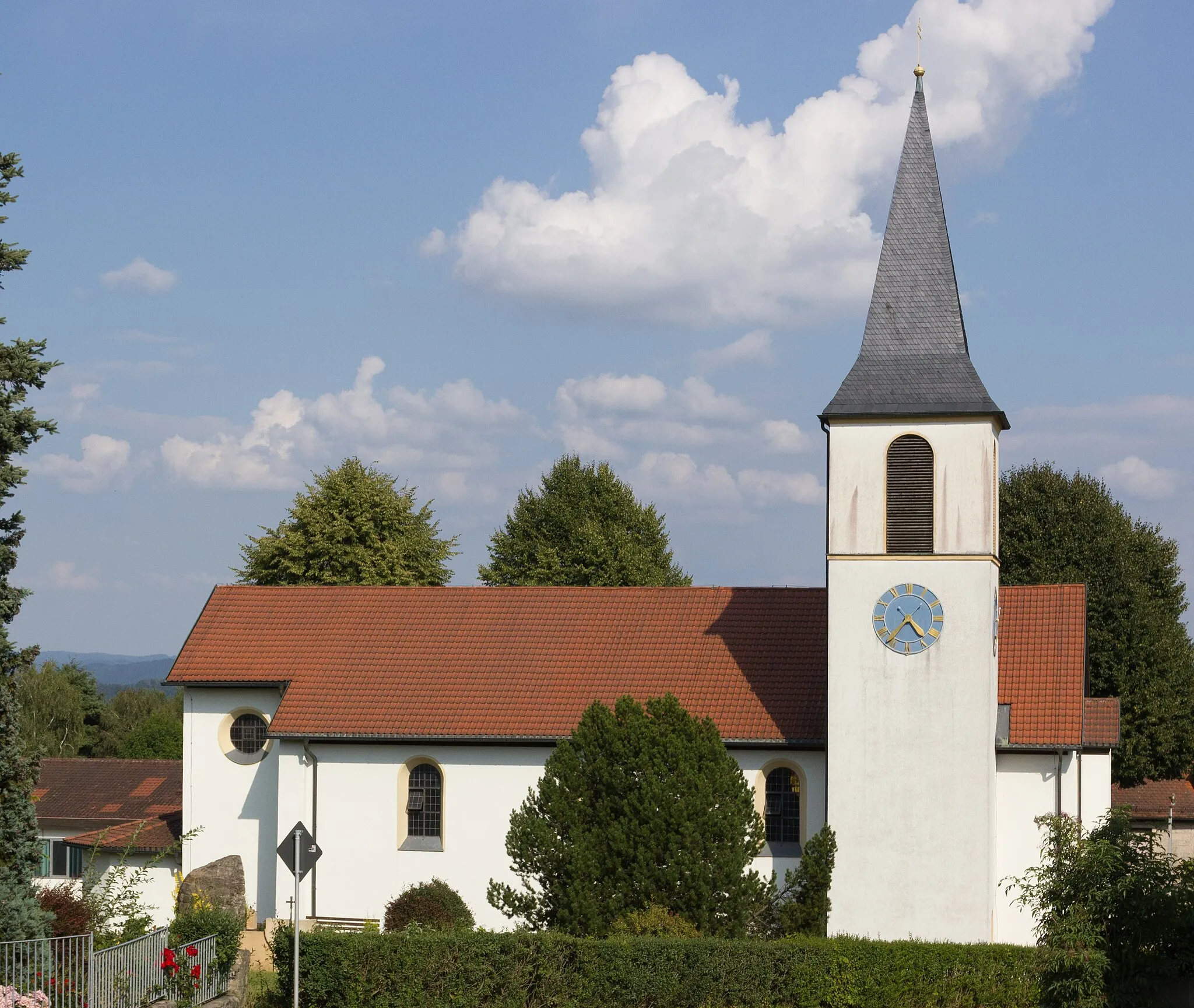 Photo showing: Katholische Pfarrkirche St. Bonifatius, Breitenloh 118, Gehülz, Kronach