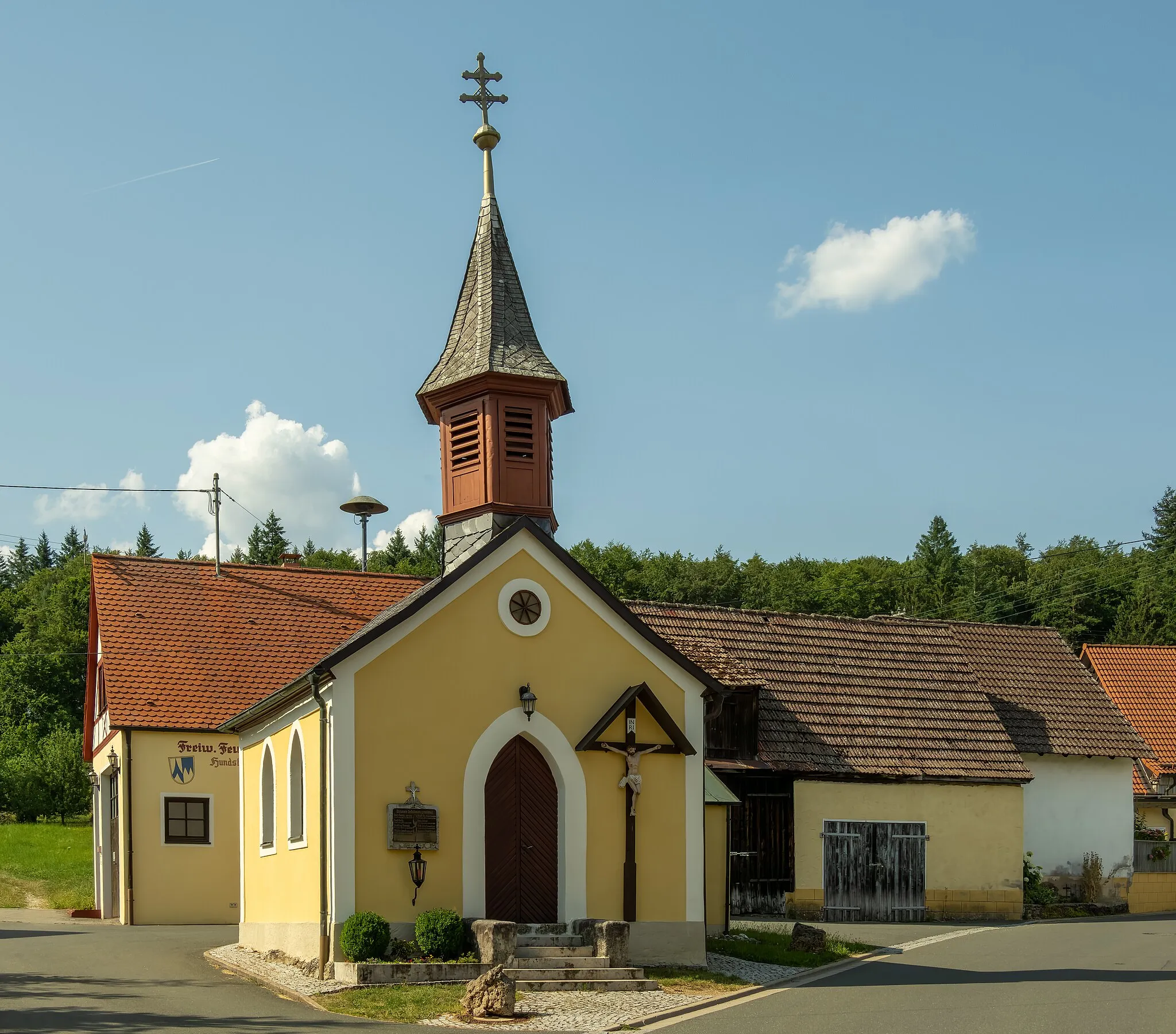 Photo showing: Local chapel of the Holy Trinity in Hundsboden