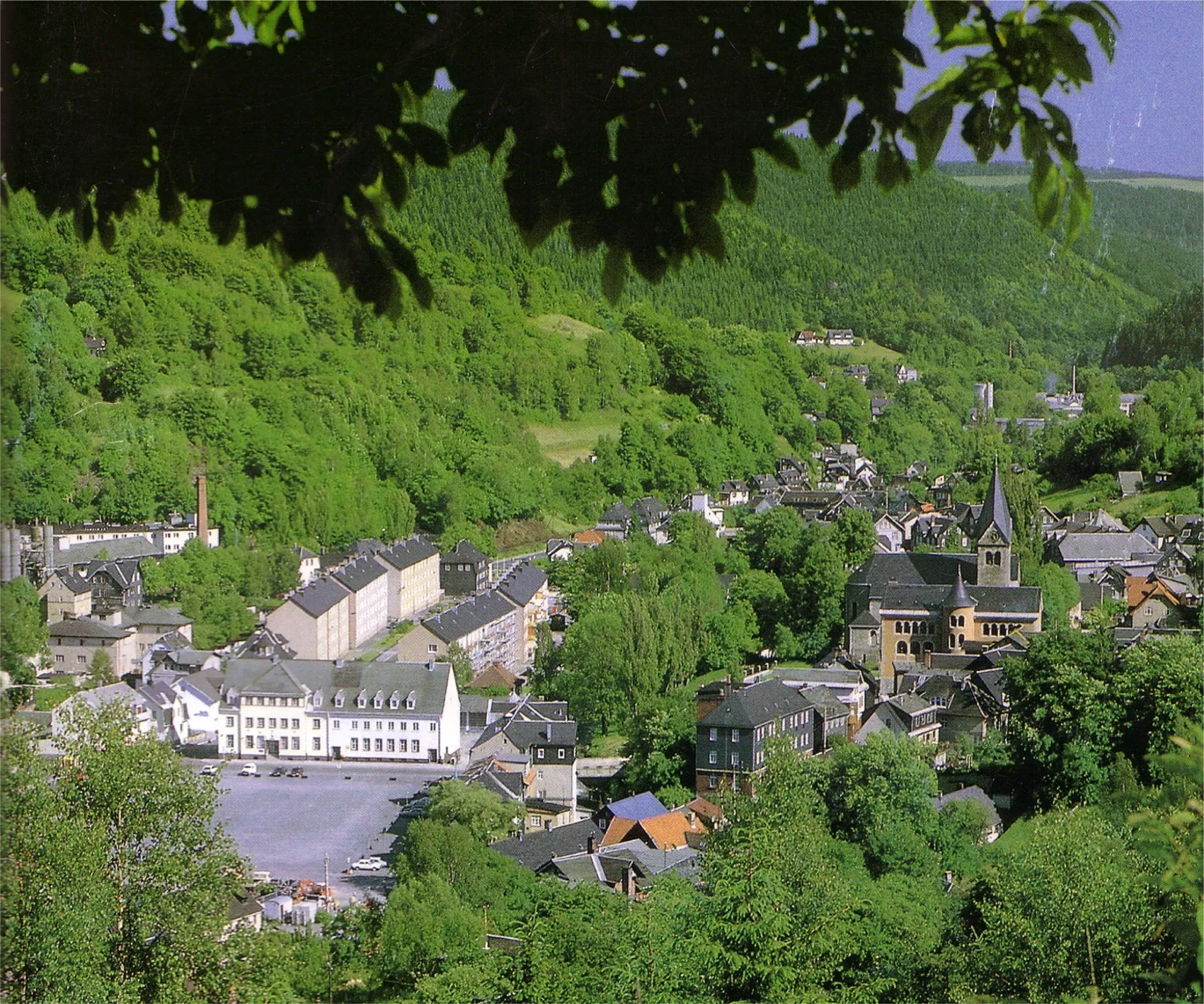 Photo showing: Blick auf Steinach (Thüringen), Deutschland